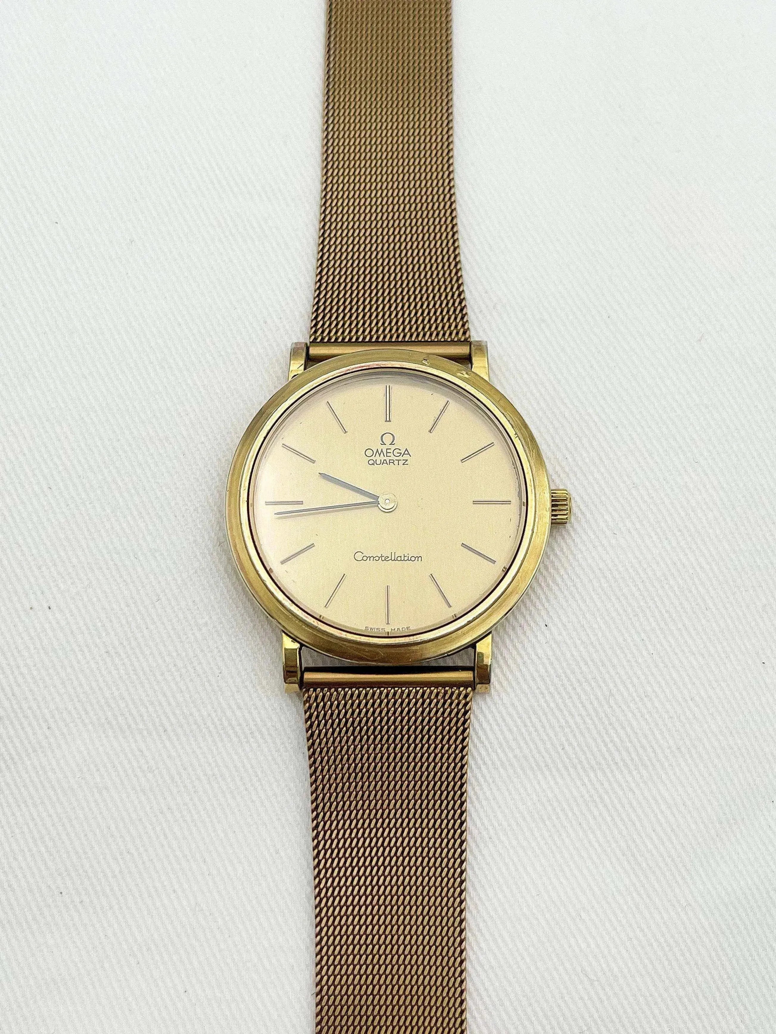 Omega - Constellation Quartz Gold - 1979 - Atelier Victor Paris - Vintage Watch Shop Dubai
