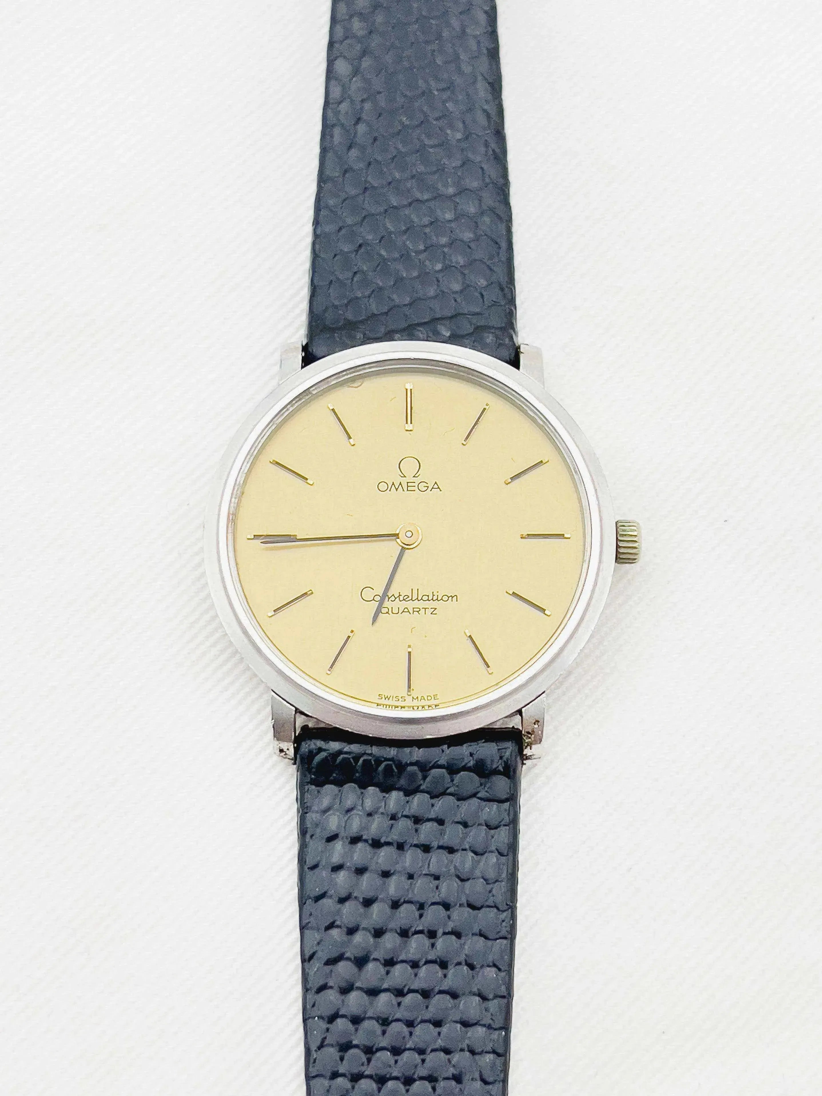 Omega - Constellation Quartz Yellow - 1978 - Atelier Victor Paris - Vintage Watch Shop Dubai