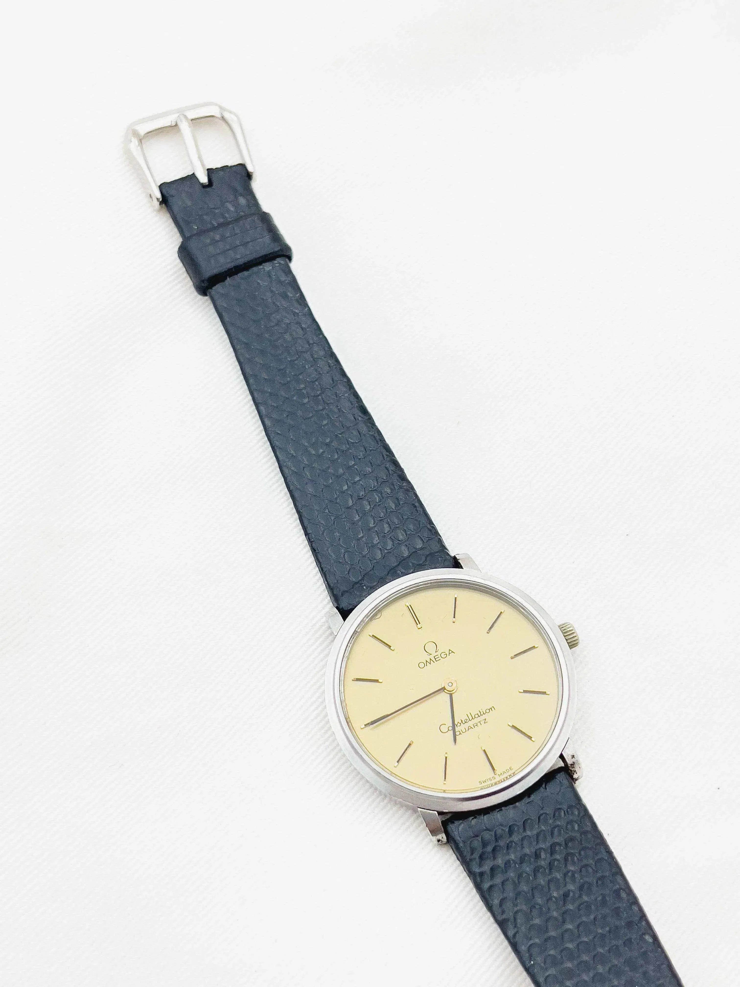Omega - Constellation Quartz Yellow - 1978 - Atelier Victor Paris - Vintage Watch Shop Dubai