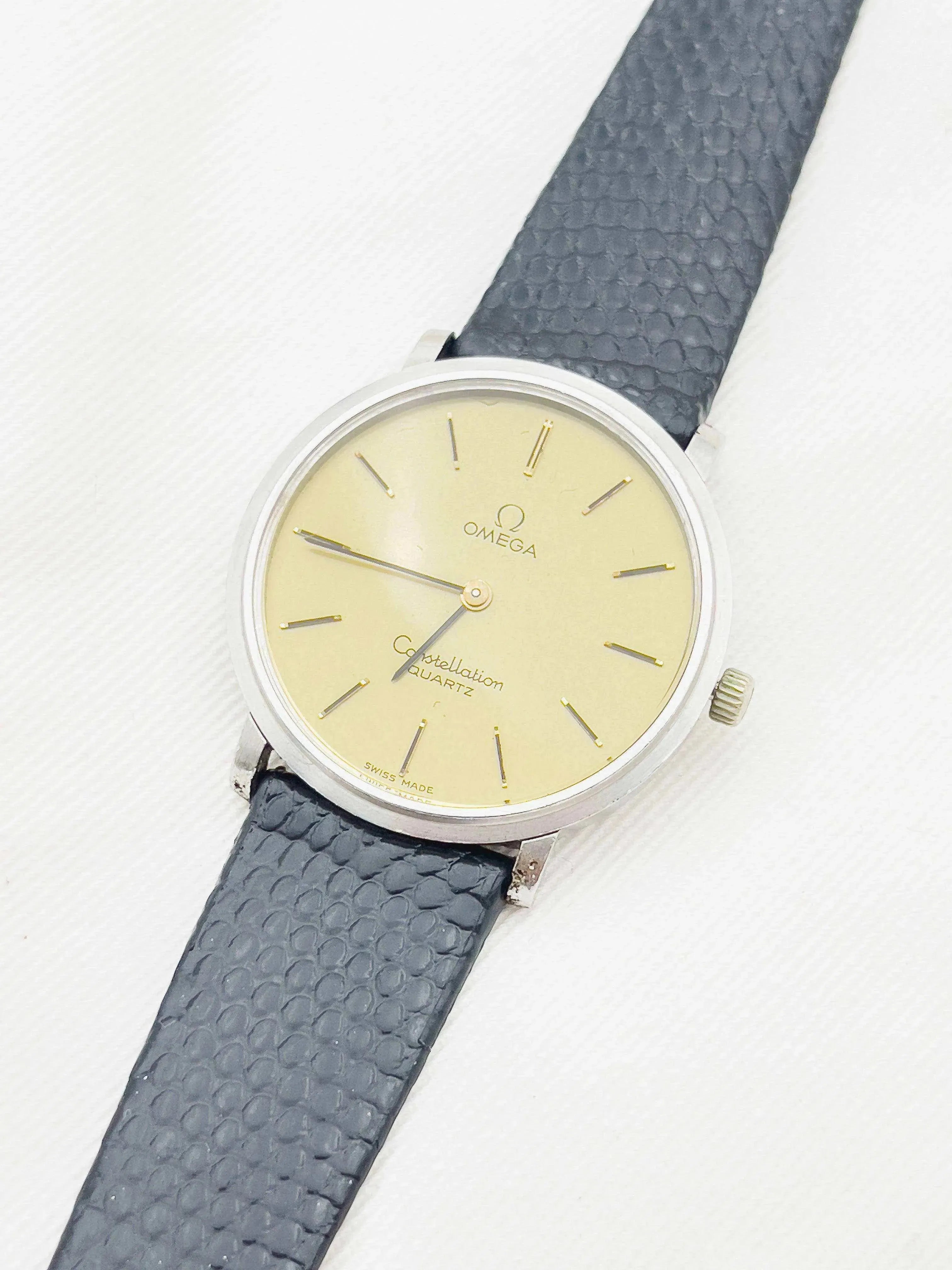 Omega - Constellation Quartz Yellow - 1978 - Atelier Victor Paris - Vintage Watch Shop Dubai