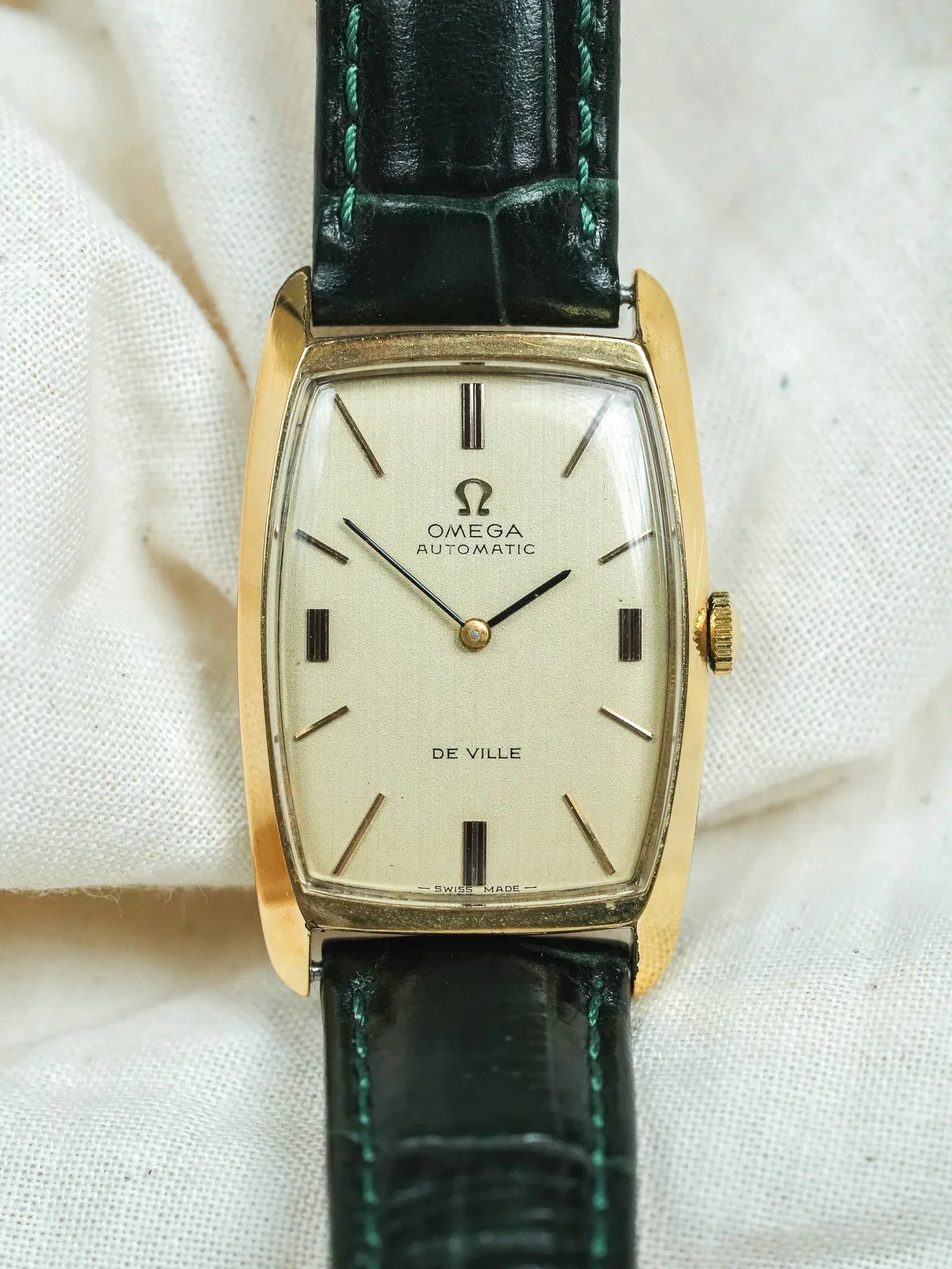 Omega - De Ville 151.021 Tonneau Automatique Plaqué or - 1970 - Atelier Victor