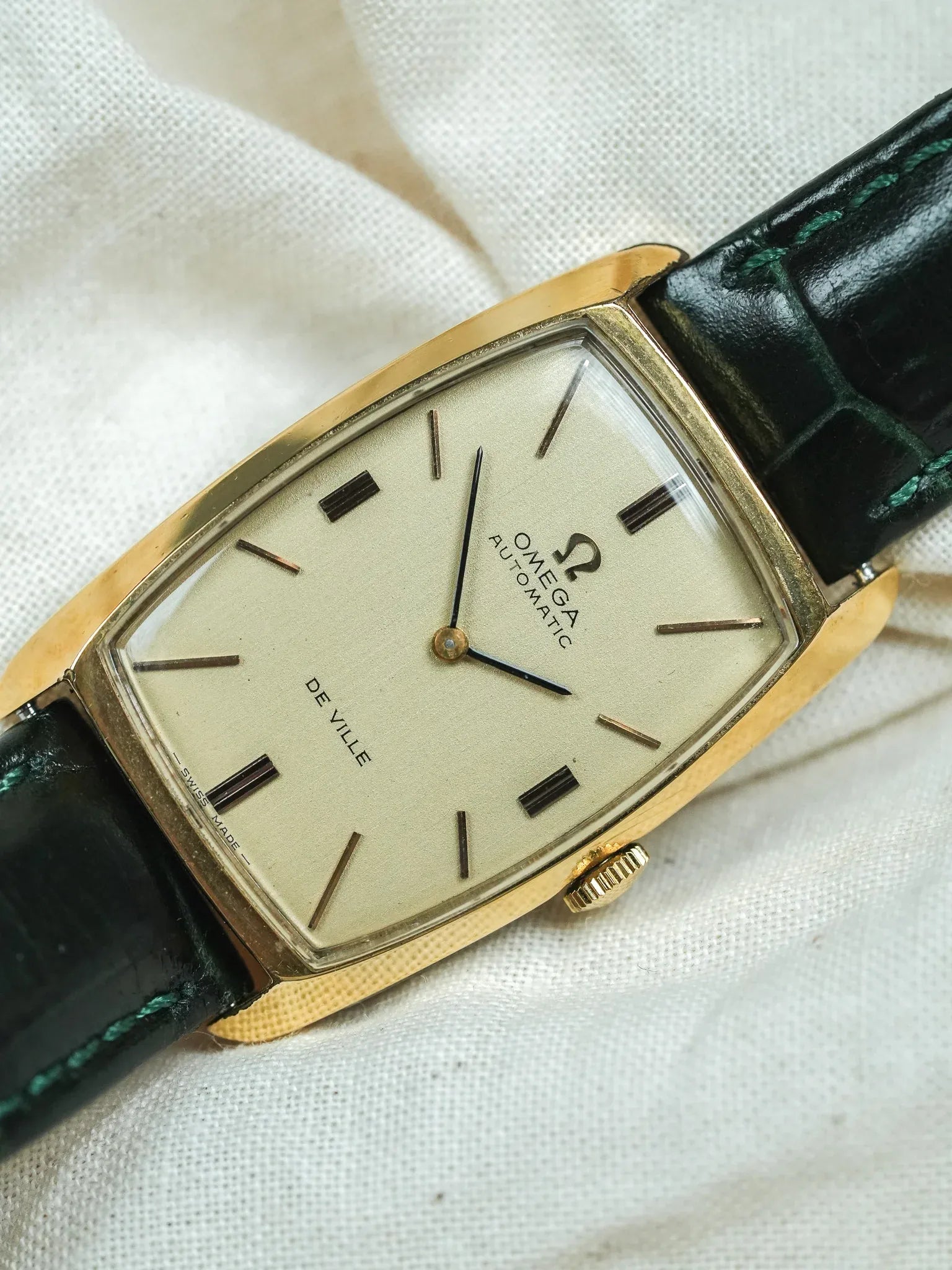Omega - De Ville 151.021 Tonneau Automatique Plaqué or - 1970 - Atelier Victor
