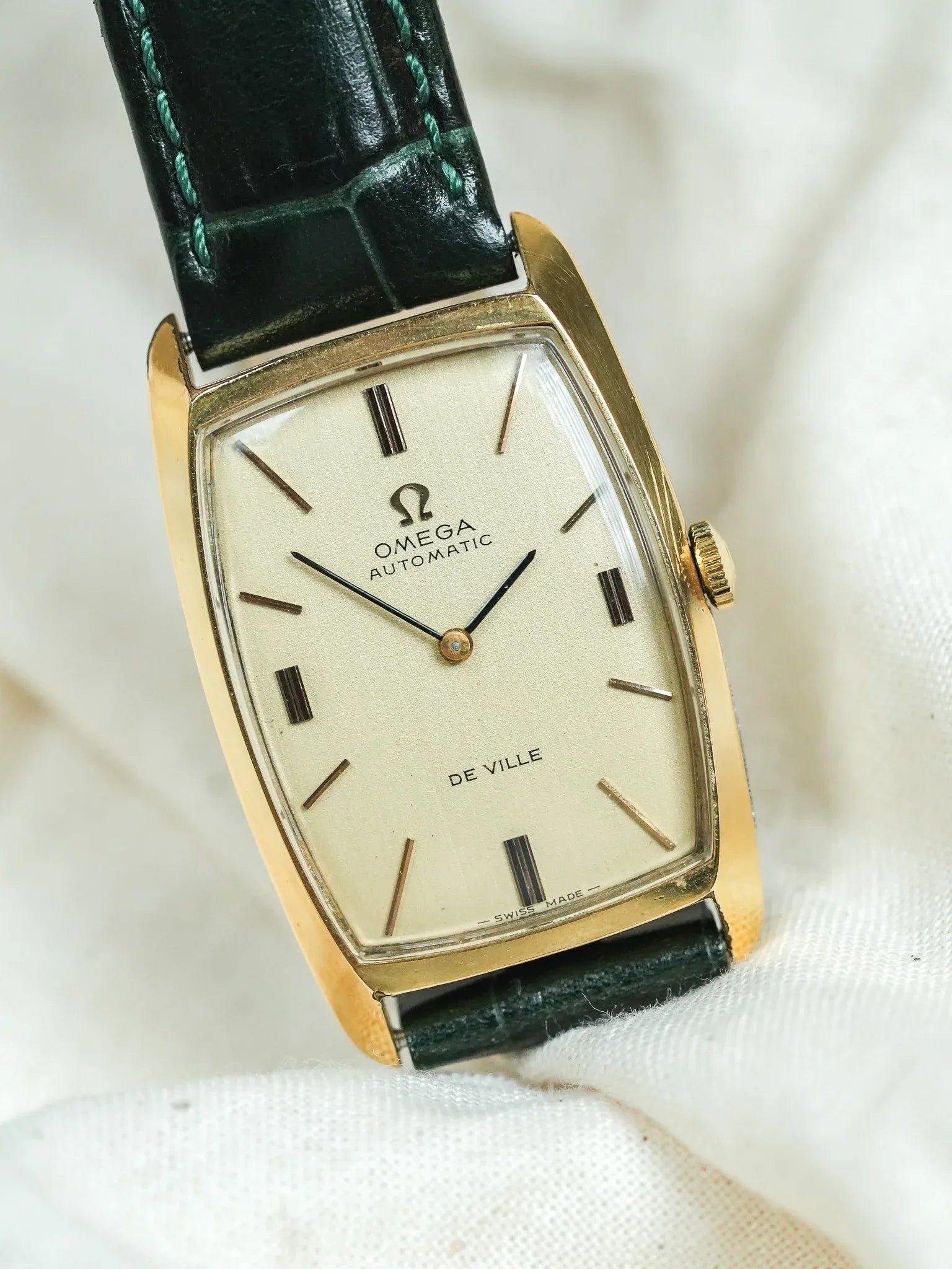 Omega - De Ville 151.021 Tonneau Automatique Plaqué or - 1970 - Atelier Victor