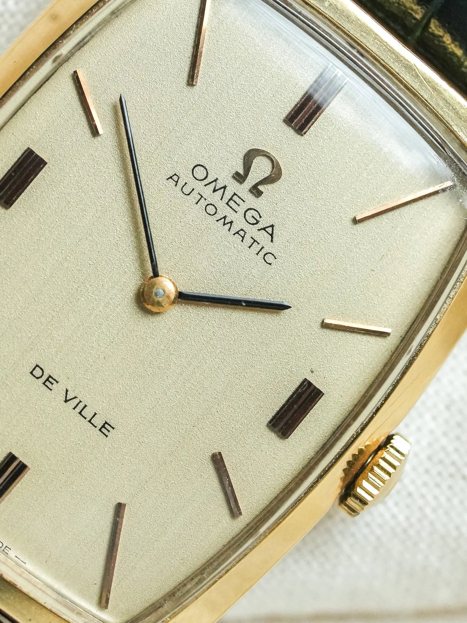 Omega - De Ville 151.021 Tonneau Automatique Plaqué or - 1970 - Atelier Victor