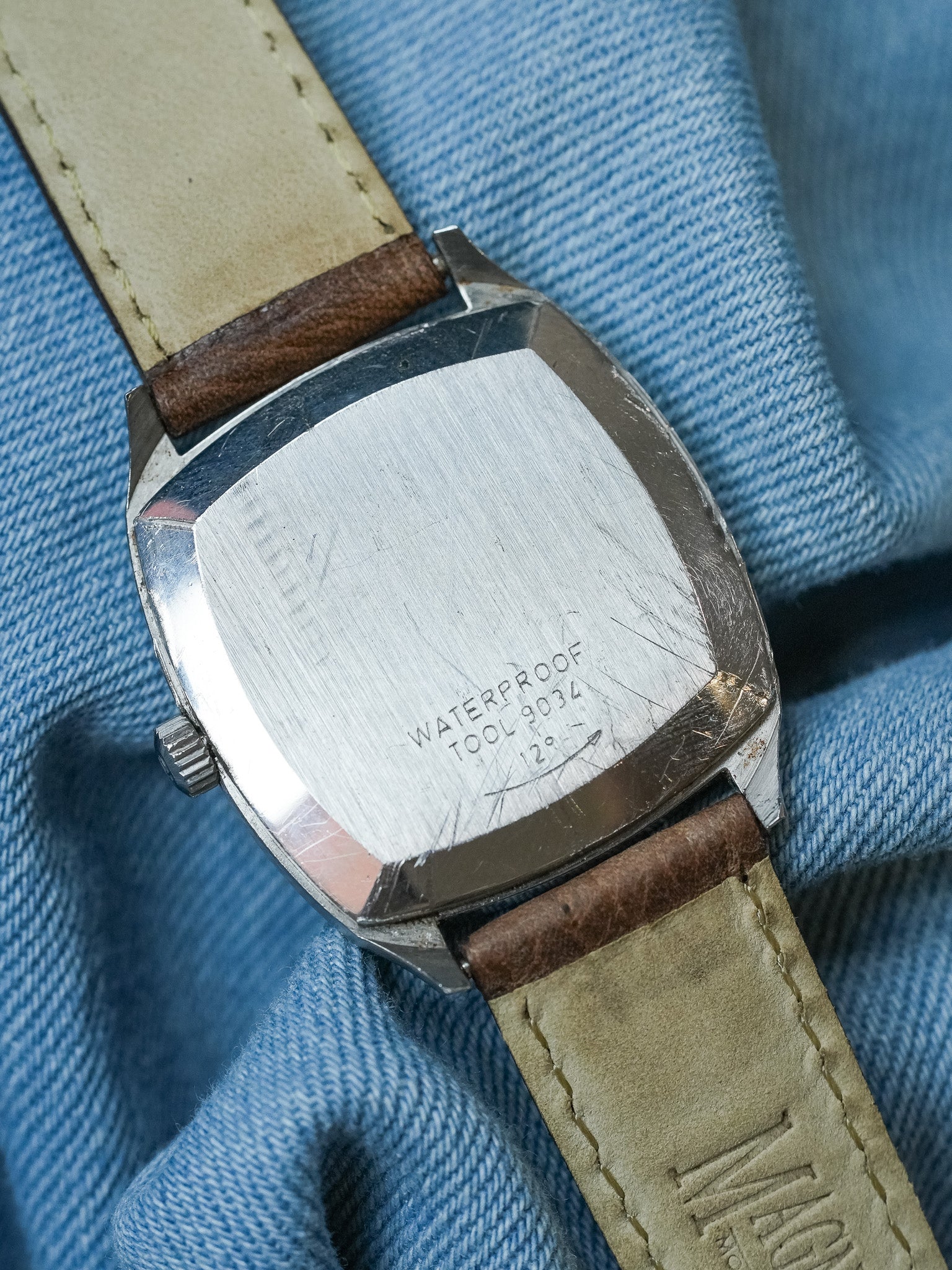 Omega - De Ville 166.075 Tonneau Acier - 1970s - Atelier Victor - Vintage  Shop