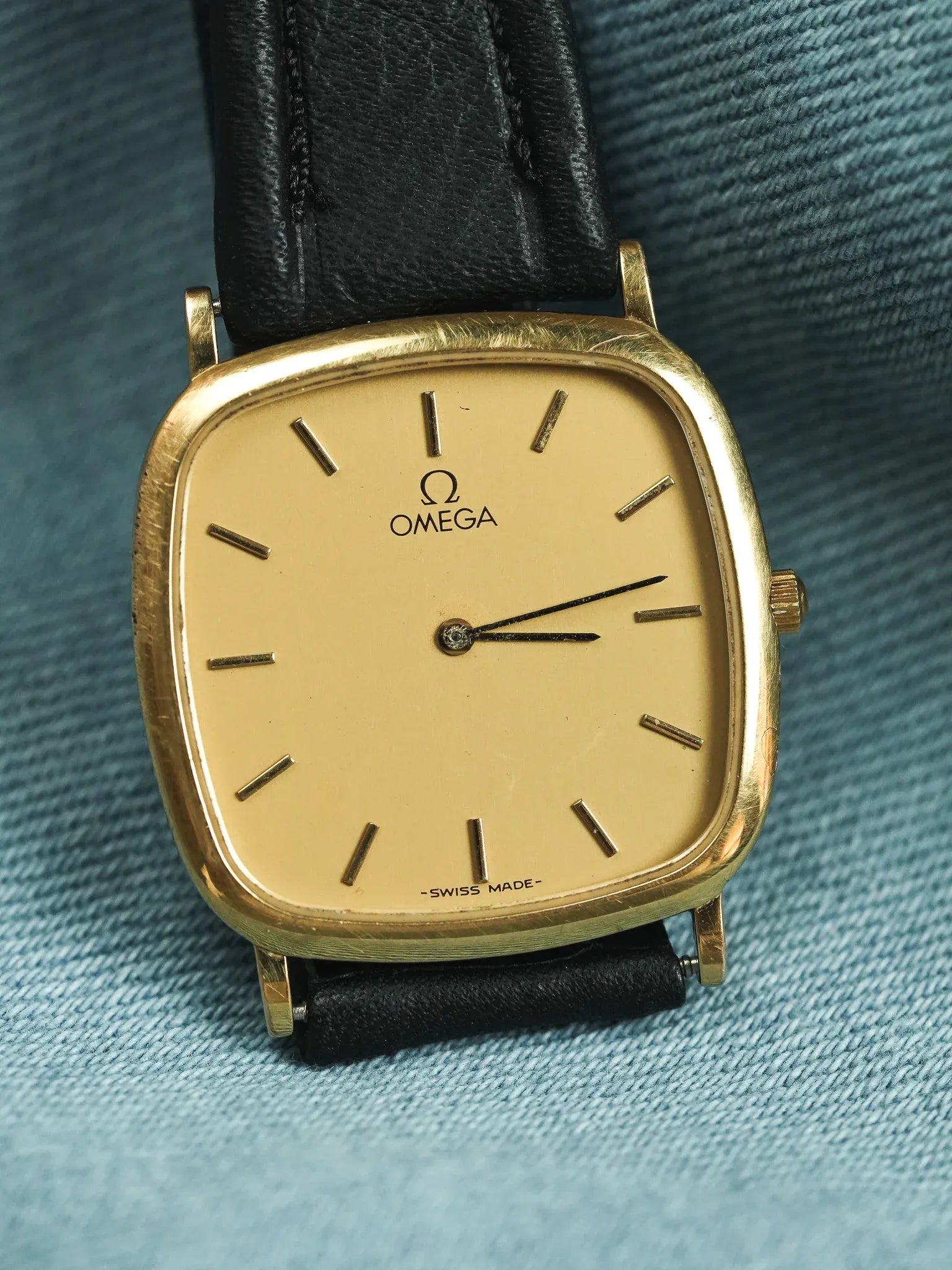 Omega - De Ville 195.0077 Coussin Or EXTRA PLATE - 1991 - Atelier Victor