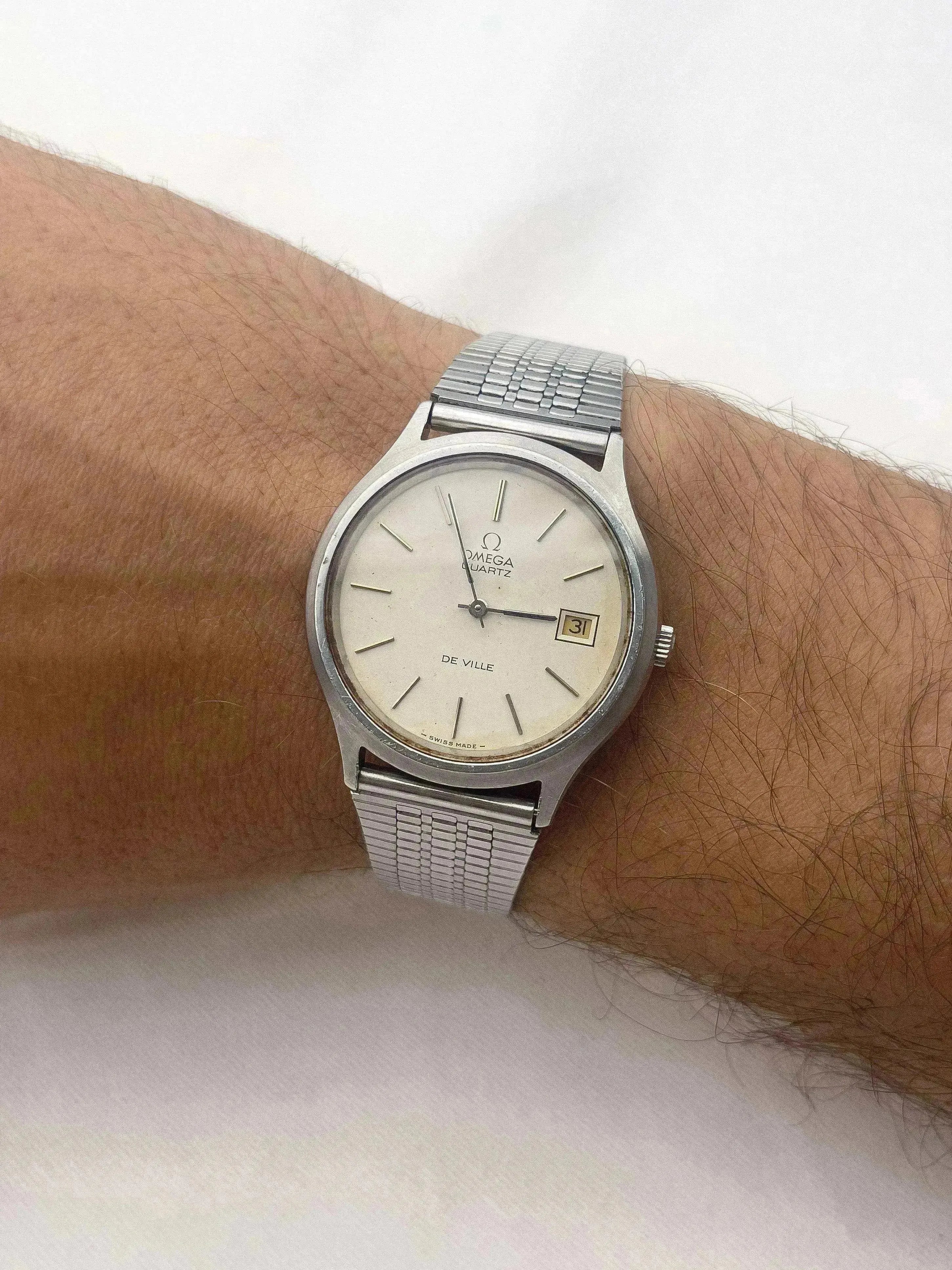 Omega - De Ville Acier Crème Patinée - 1973 - Atelier Victor