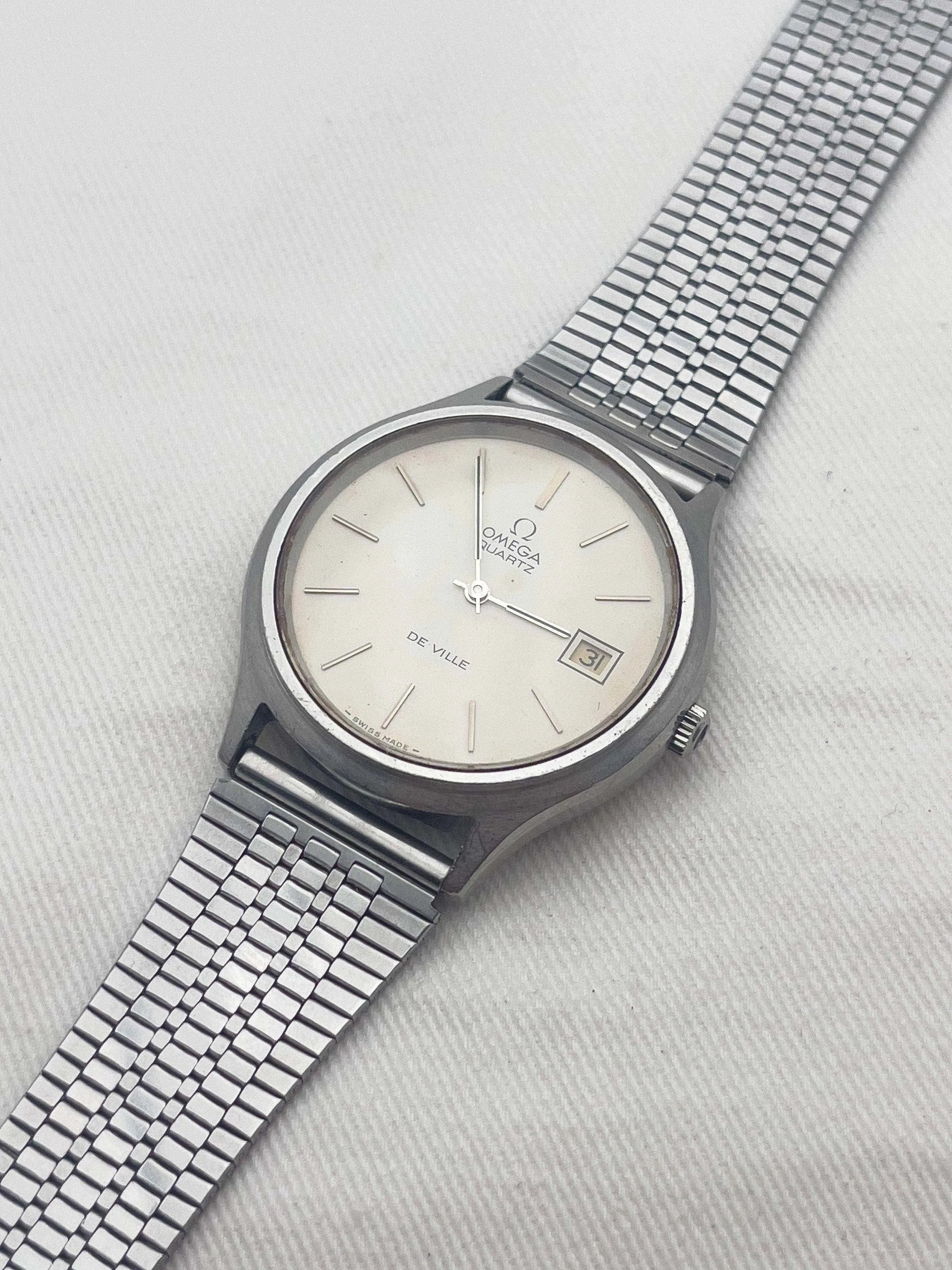 Omega - De Ville Acier Crème Patinée - 1973 - Atelier Victor - Vintage  Shop