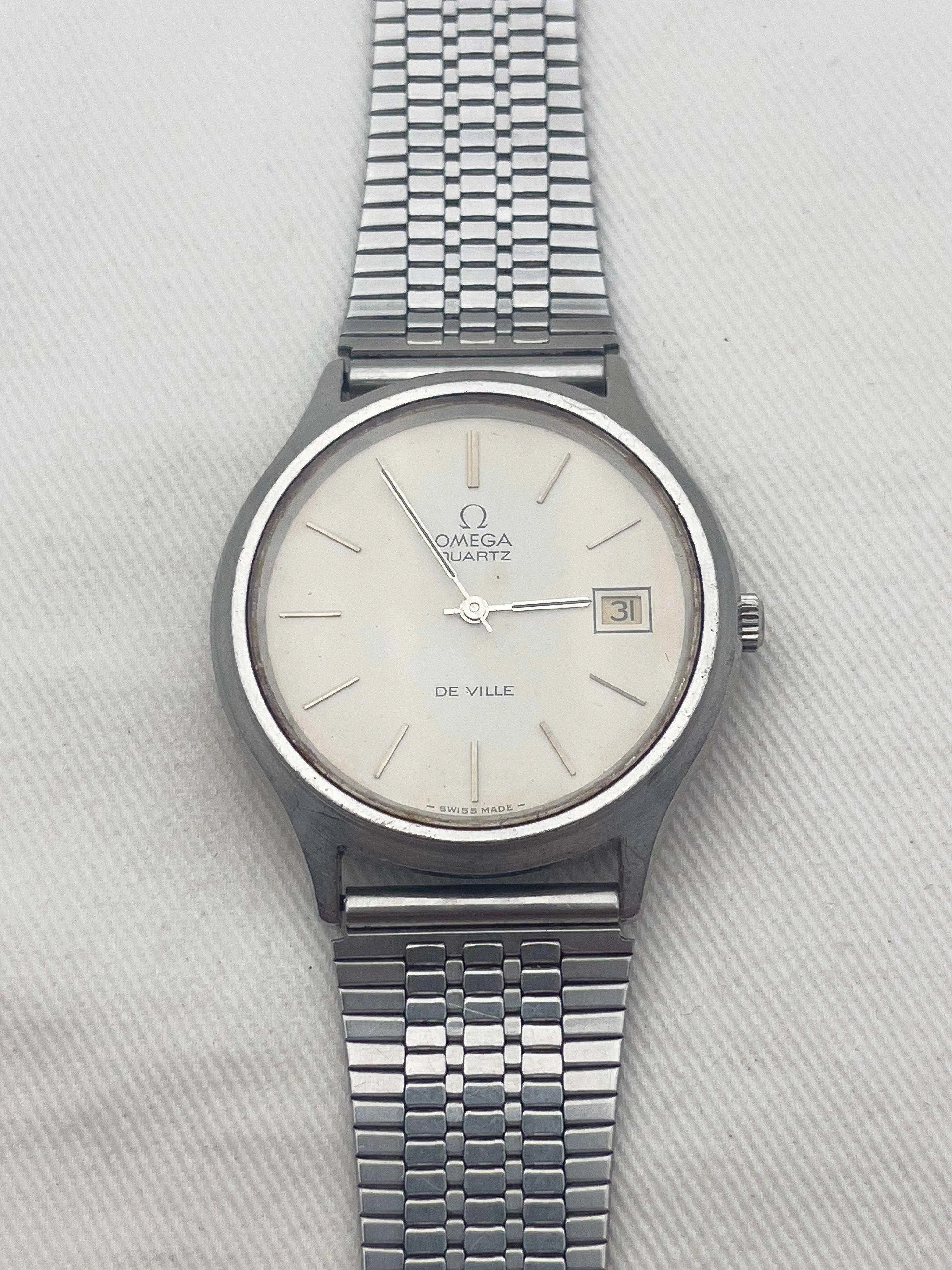 Omega - De Ville Acier Crème Patinée - 1973 - Atelier Victor - Vintage  Shop