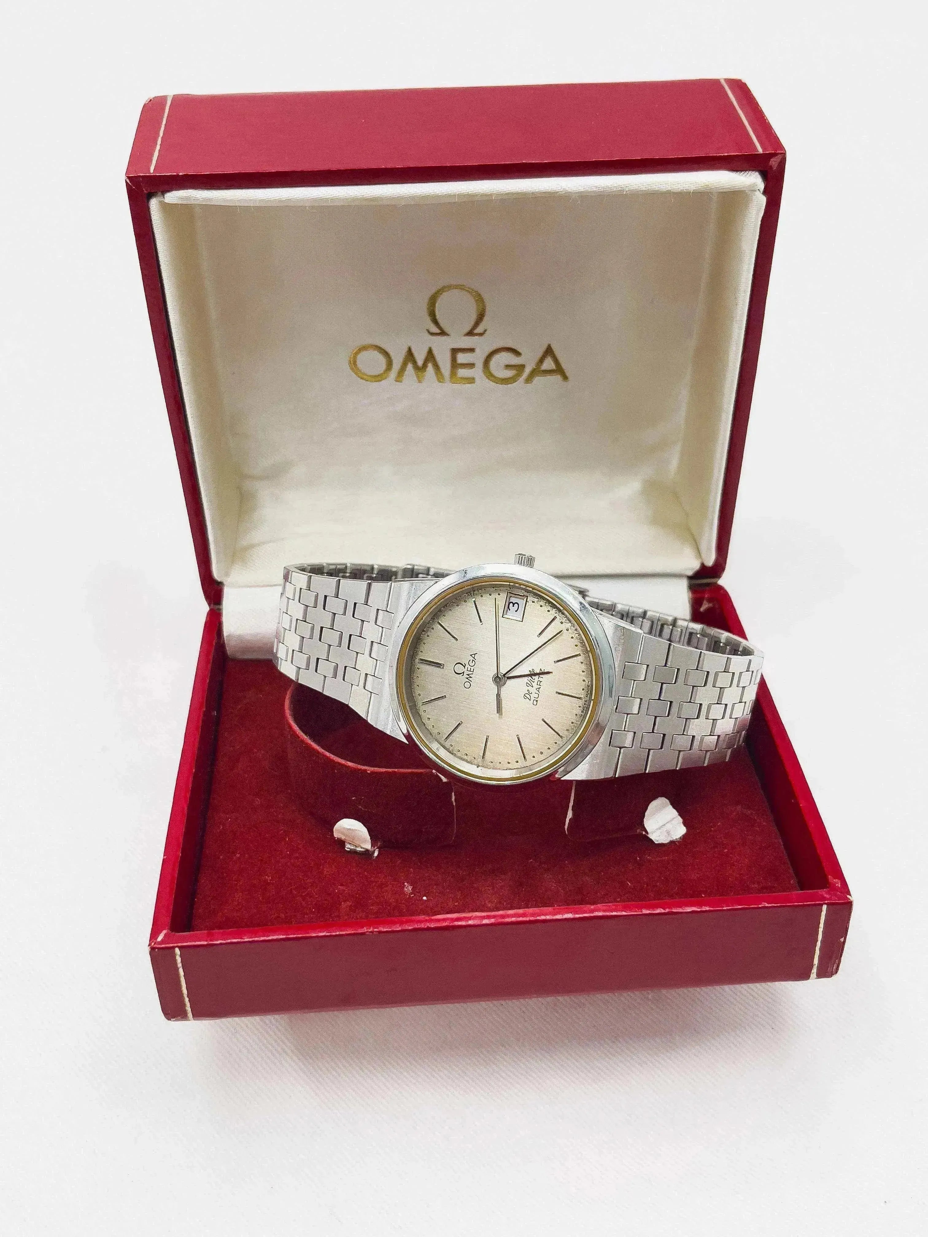 Omega - De Ville Acier Maille - Boite - 1979 - Atelier Victor Paris - Vintage Watch Shop Dubai