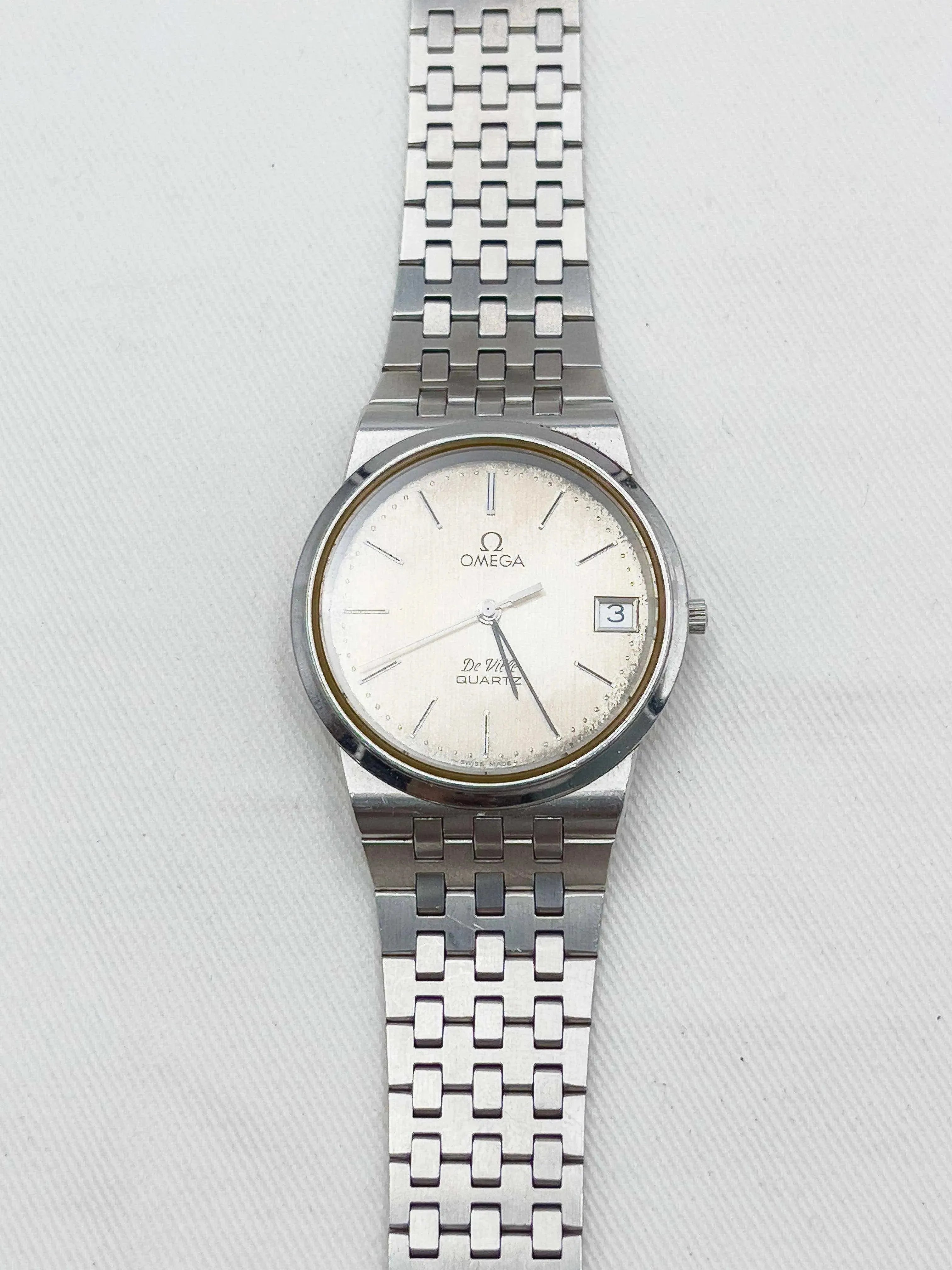 Omega - De Ville Acier Maille - Boite - 1979 - Atelier Victor Paris - Vintage Watch Shop Dubai
