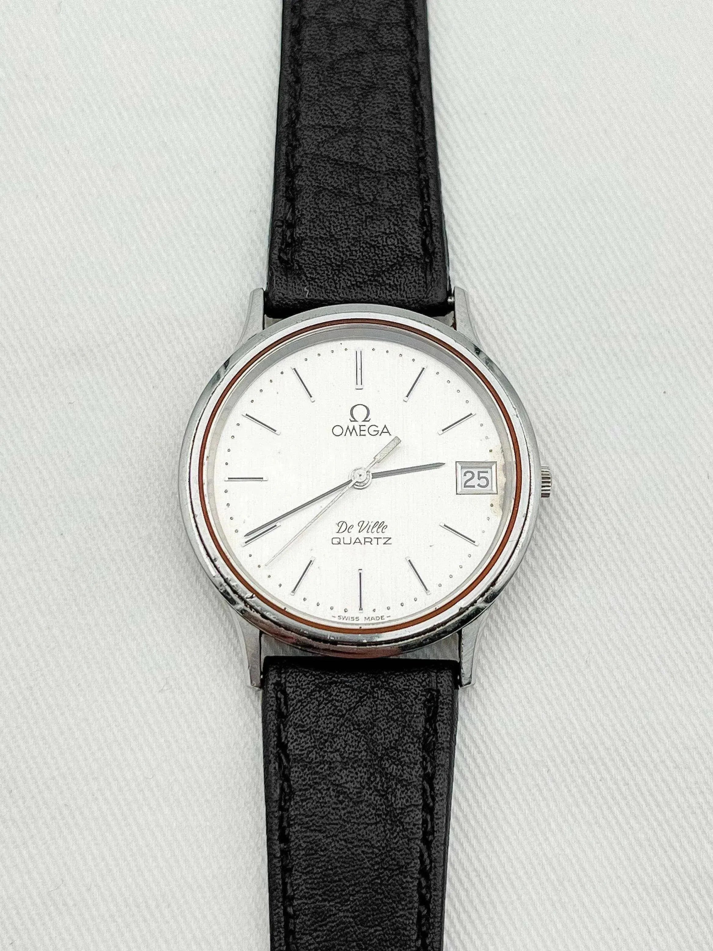 Omega - De Ville Acier Ronde Date - 1978 - Atelier Victor - Vintage  Shop