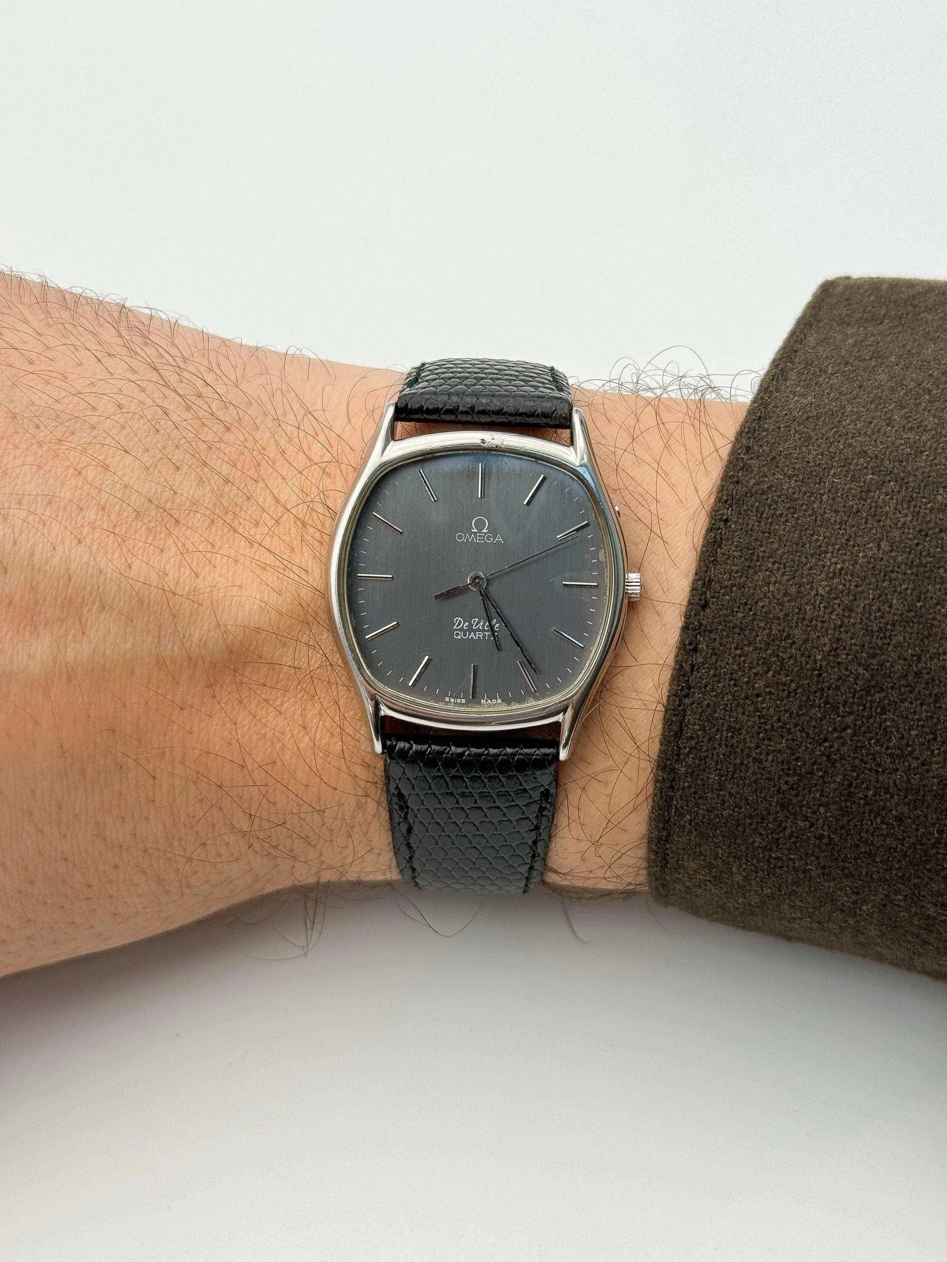 Omega - De Ville Anthracite - 1980 - Atelier Victor Paris - Vintage Watch Shop Dubai