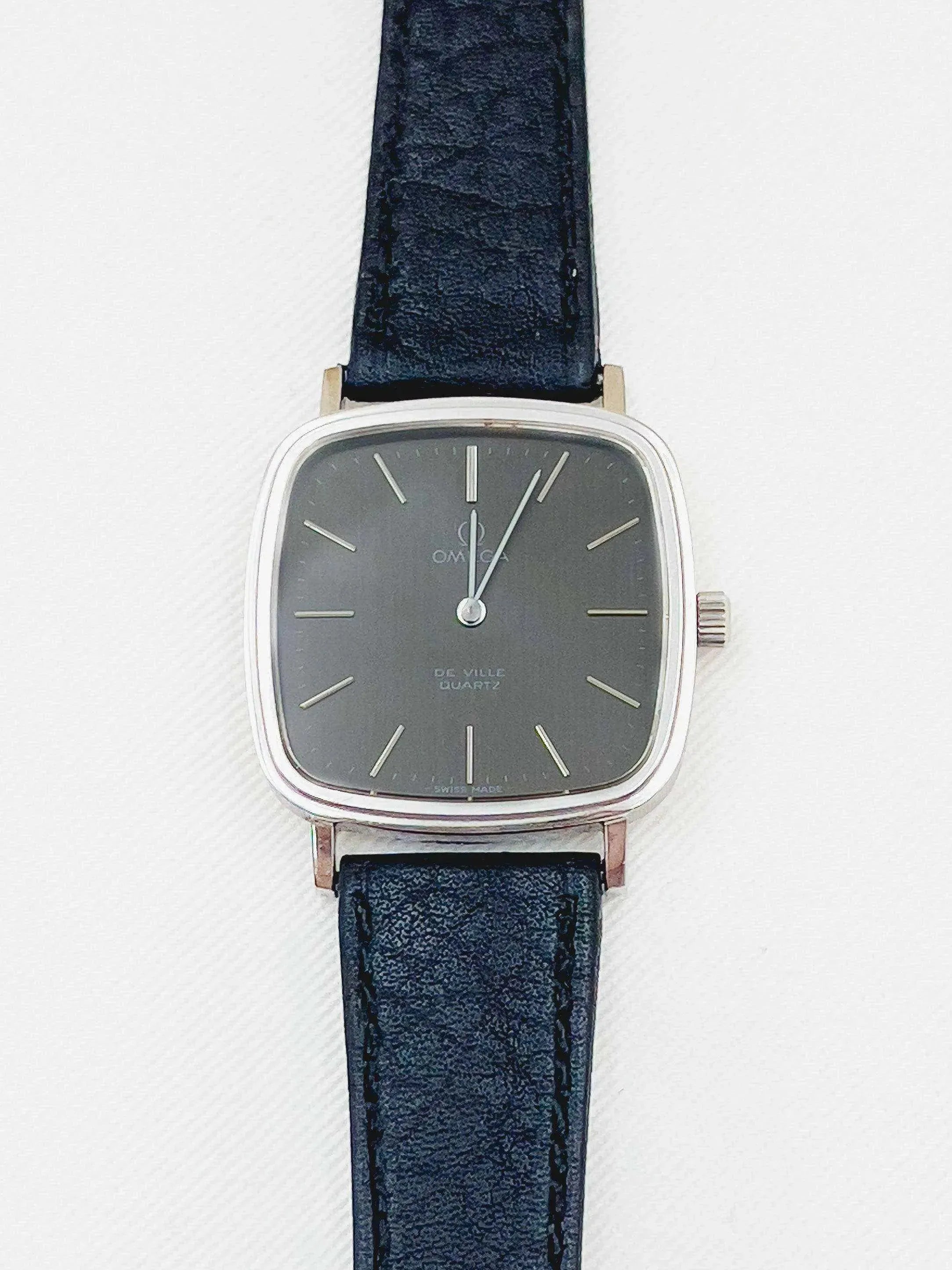 Omega - De Ville Black/Grey Dial - 1978 - Atelier Victor Paris - Vintage Watch Shop Dubai