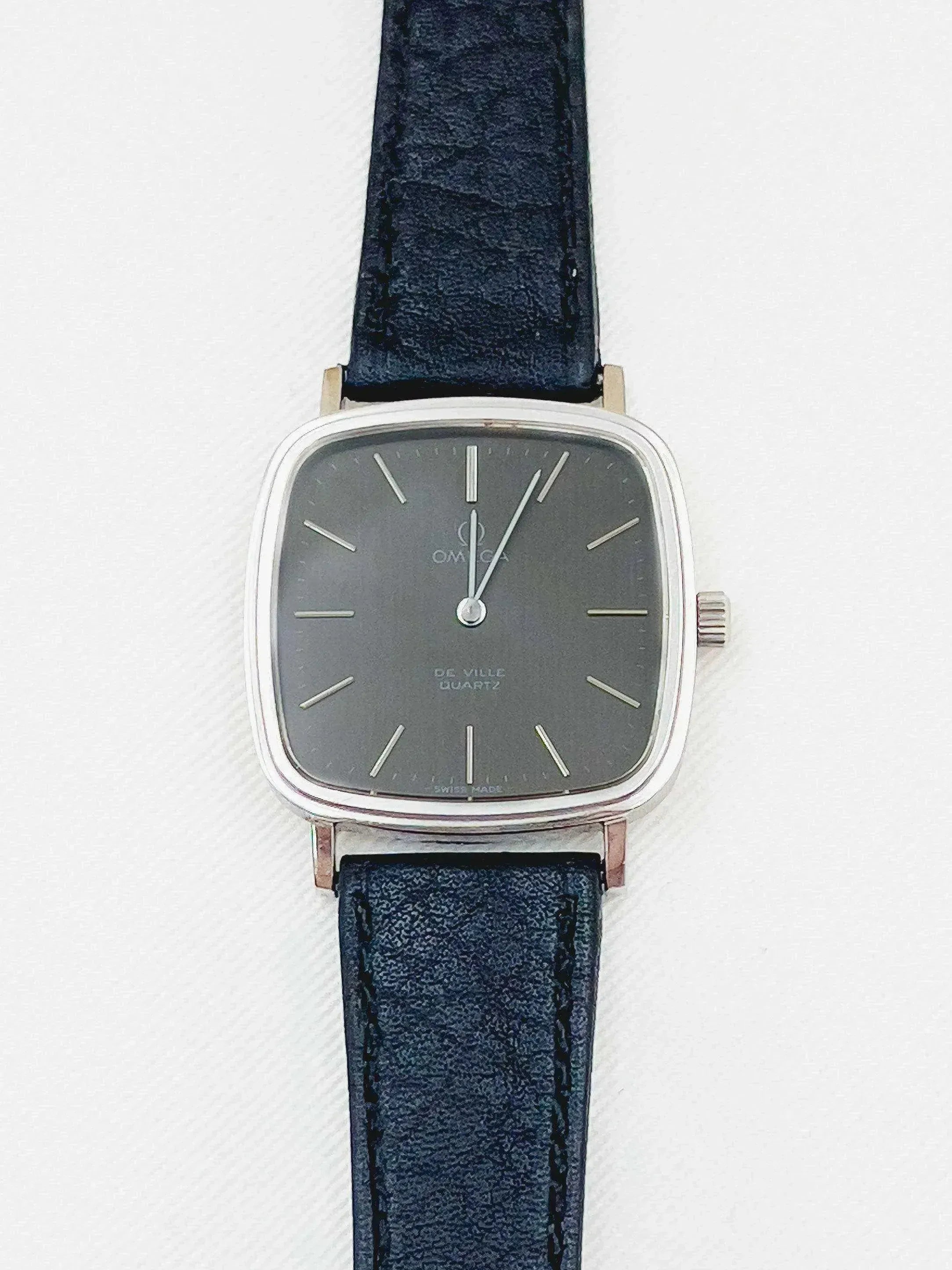 Omega - De Ville Black/Grey Dial - 1978 - Atelier Victor - Vintage  Shop