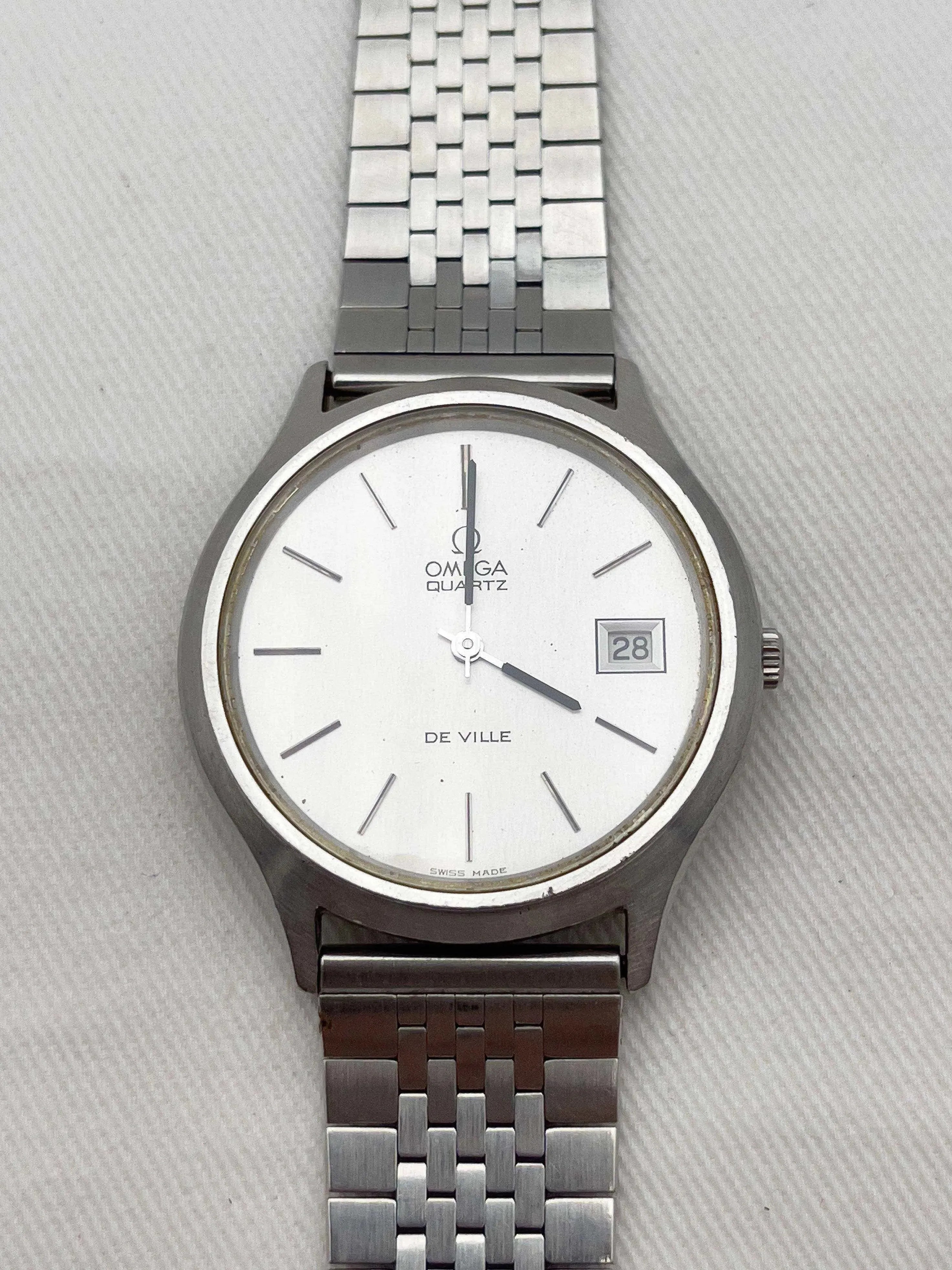 Omega - De Ville Circle Full Steel - 1976 - Atelier Victor - Vintage  Shop