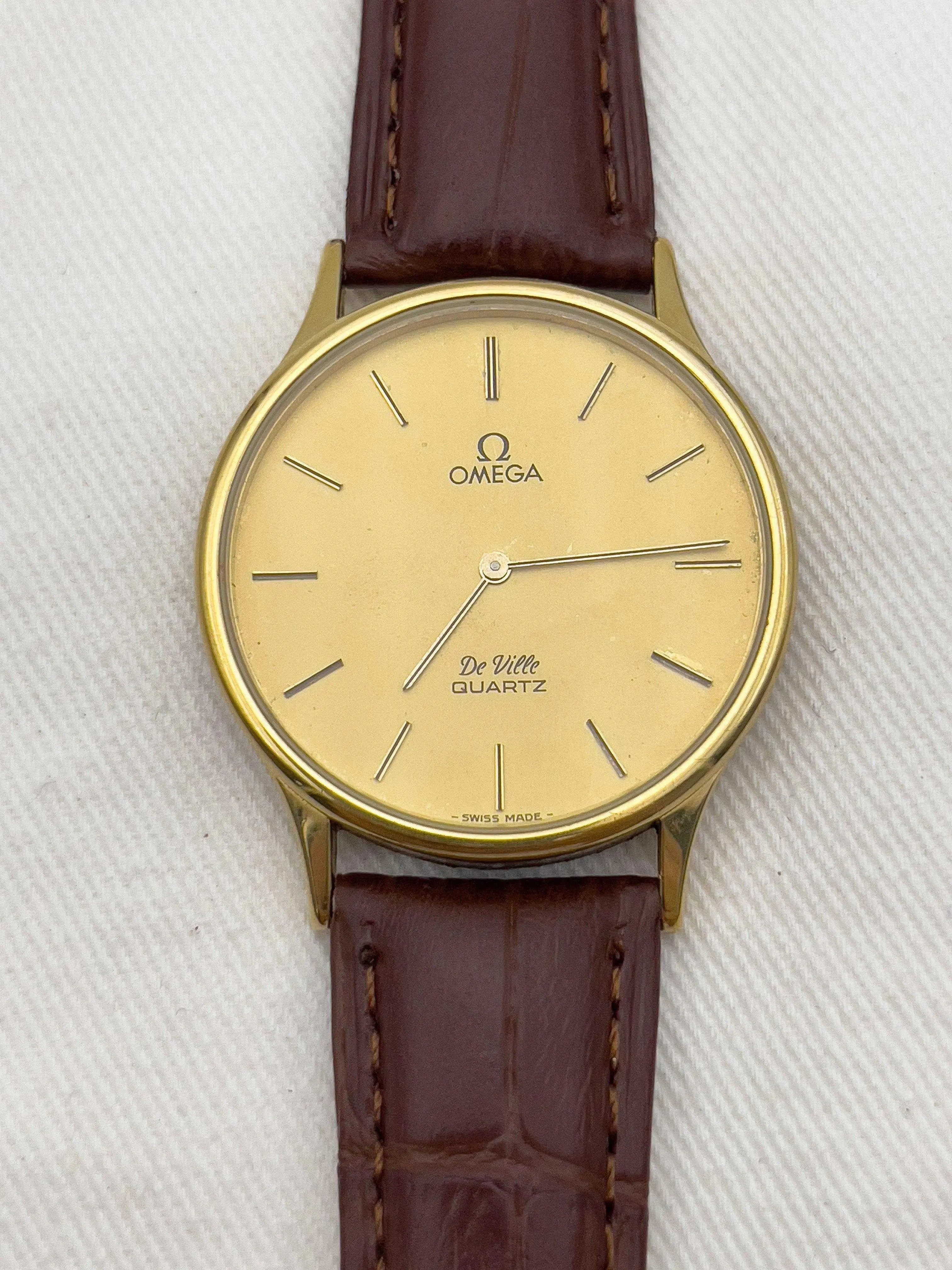 Omega - De Ville Circle Gold - 1970's - Atelier Victor Paris - Vintage Watch Shop Dubai