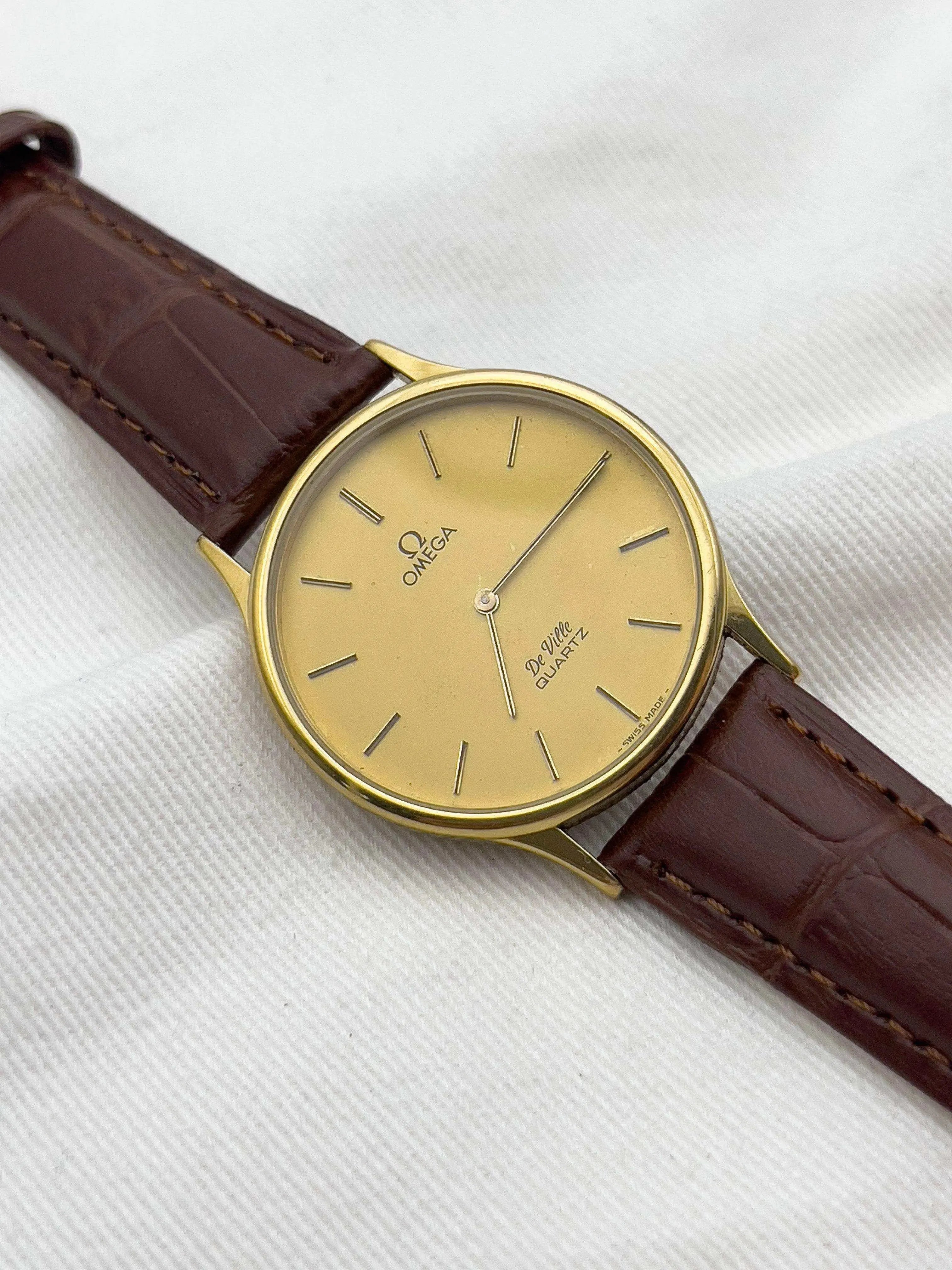 Omega - De Ville Circle Gold - 1970's - Atelier Victor Paris - Vintage Watch Shop Dubai