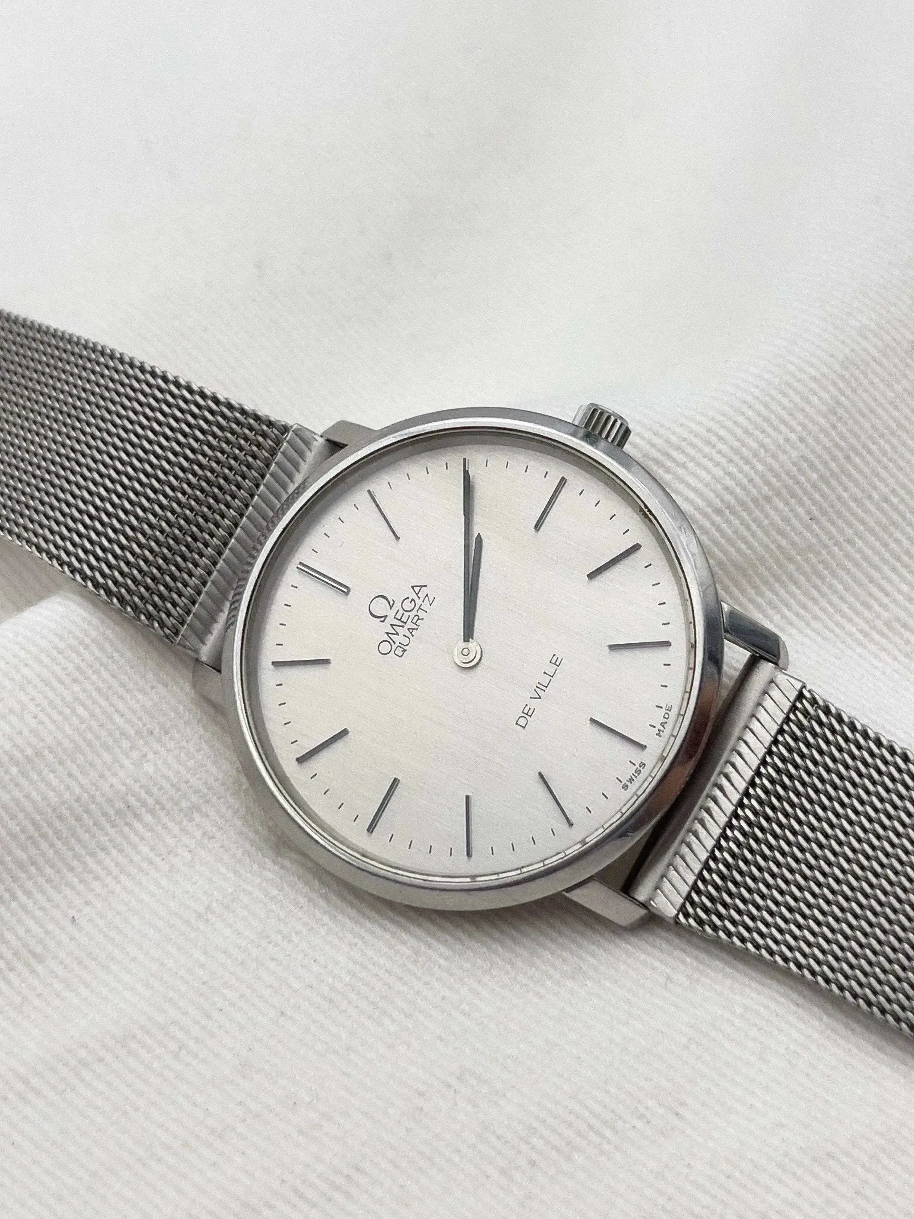 Omega - De Ville Gray Steel Circle - 1977 - Atelier Victor