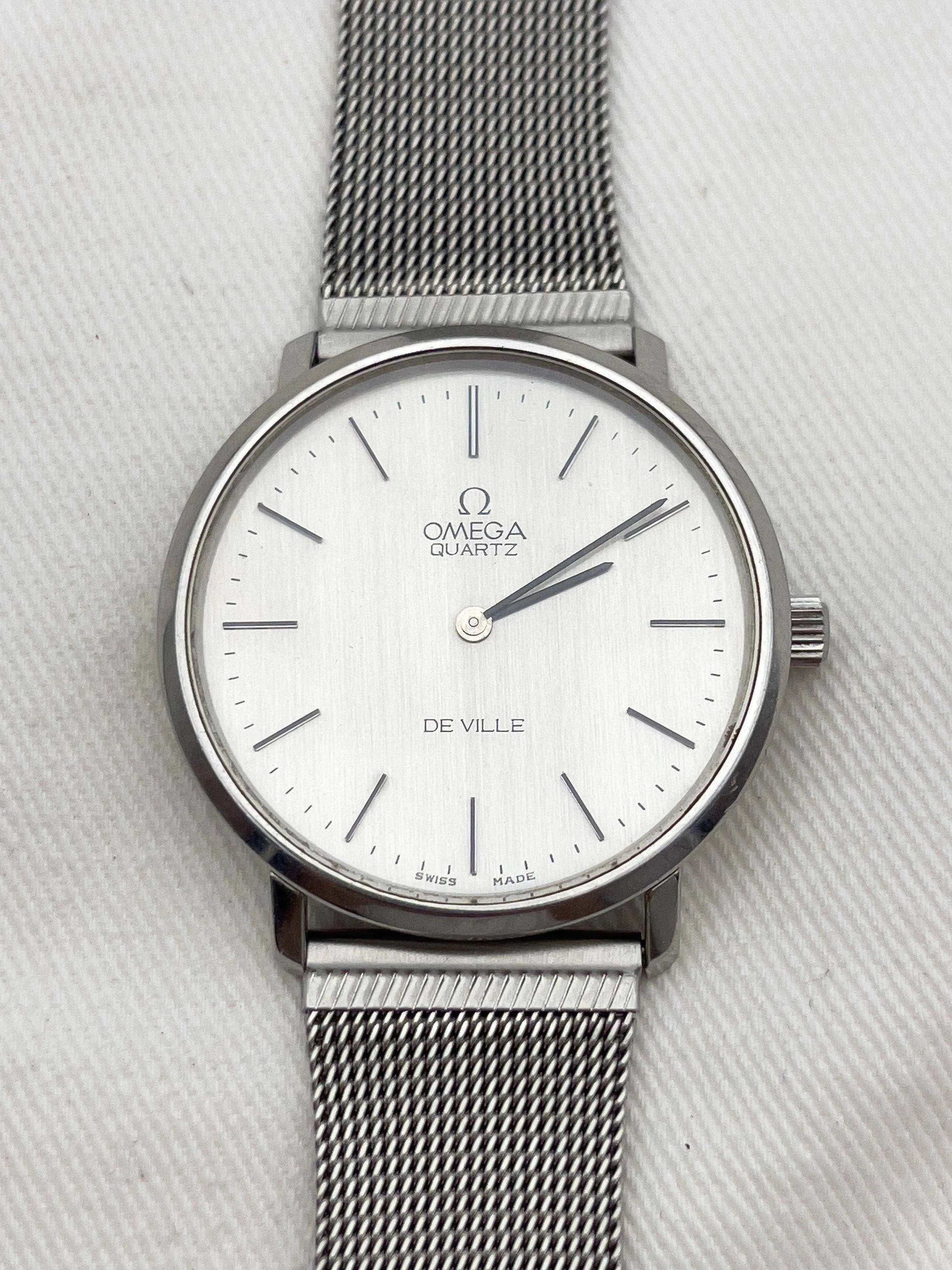 Omega - De Ville Circle Gris Acier - 1977 - Atelier Victor Paris - Vintage Watch Shop Dubai