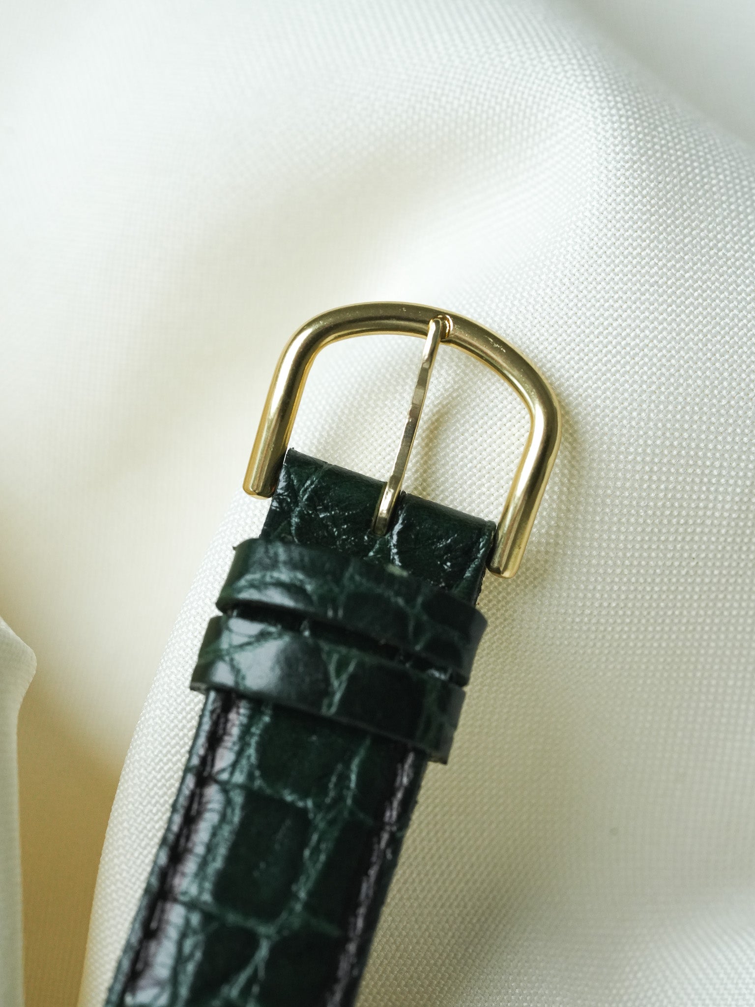 Omega - De Ville extra plate Gold plated tapestry dial - 1980s 