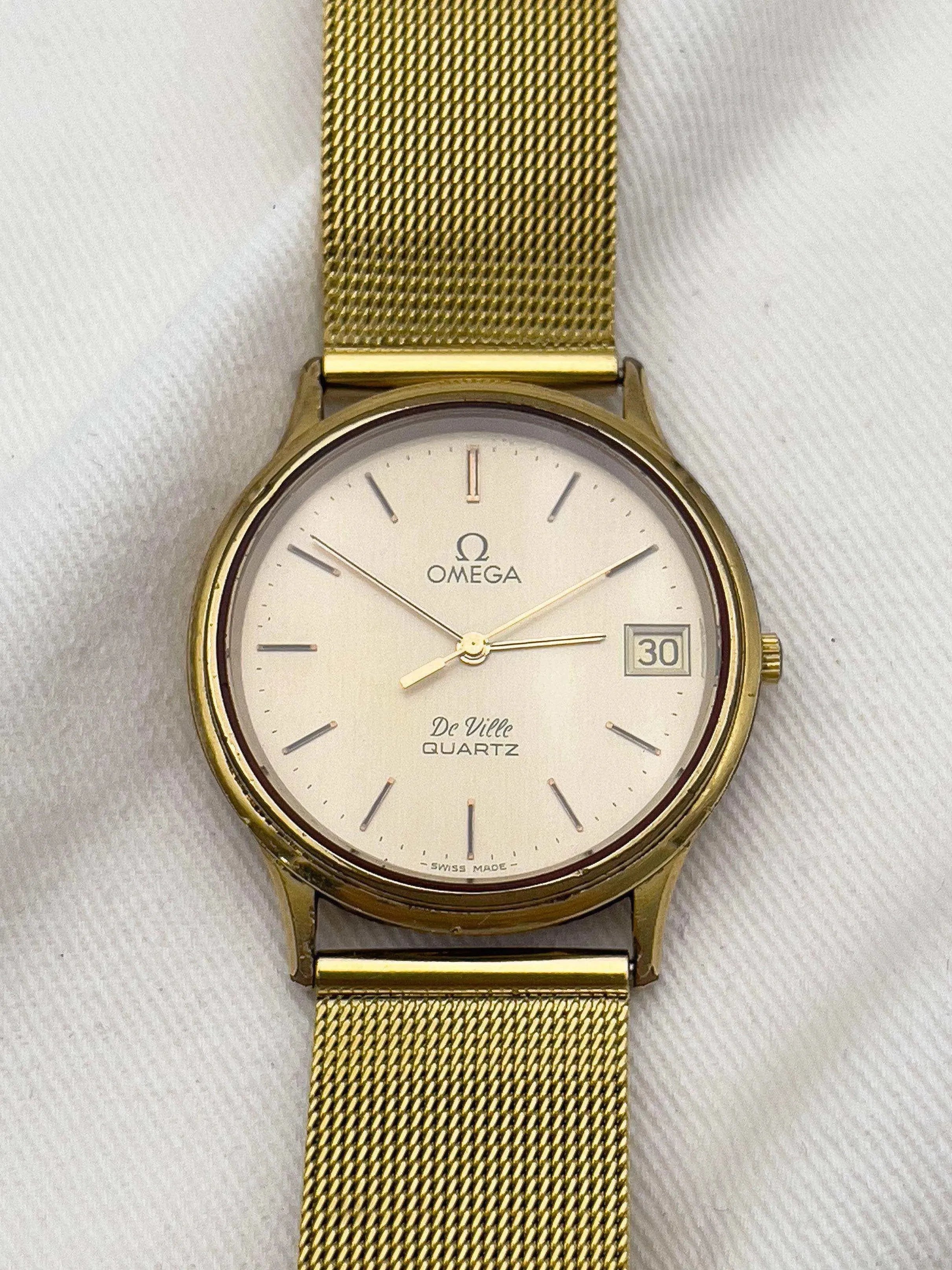 Omega - De Ville Full Gold - 1978 - Atelier Victor - Vintage  Shop