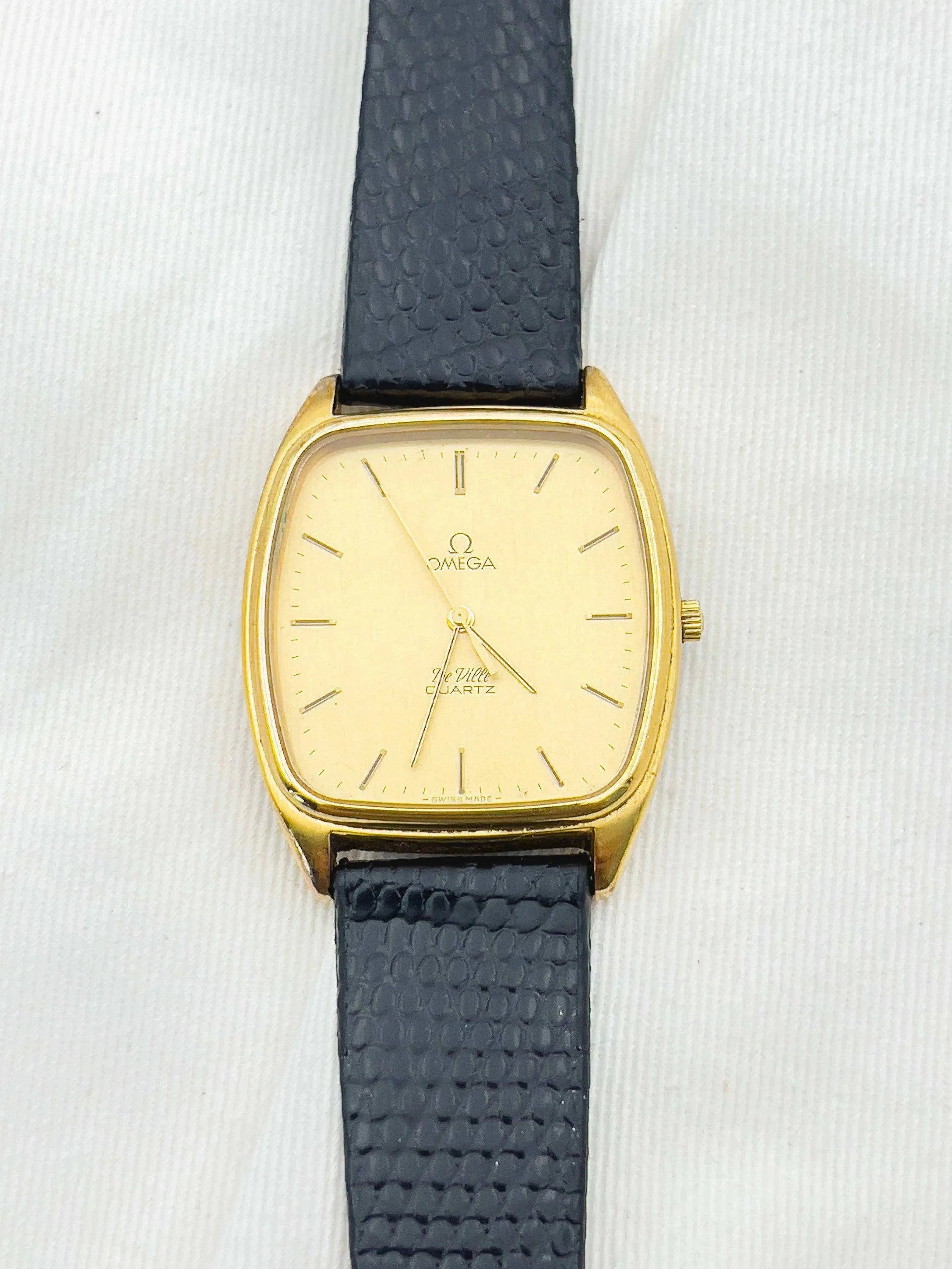 Omega - De Ville Gold - 1979 - Atelier Victor Paris - Vintage Watch Shop Dubai