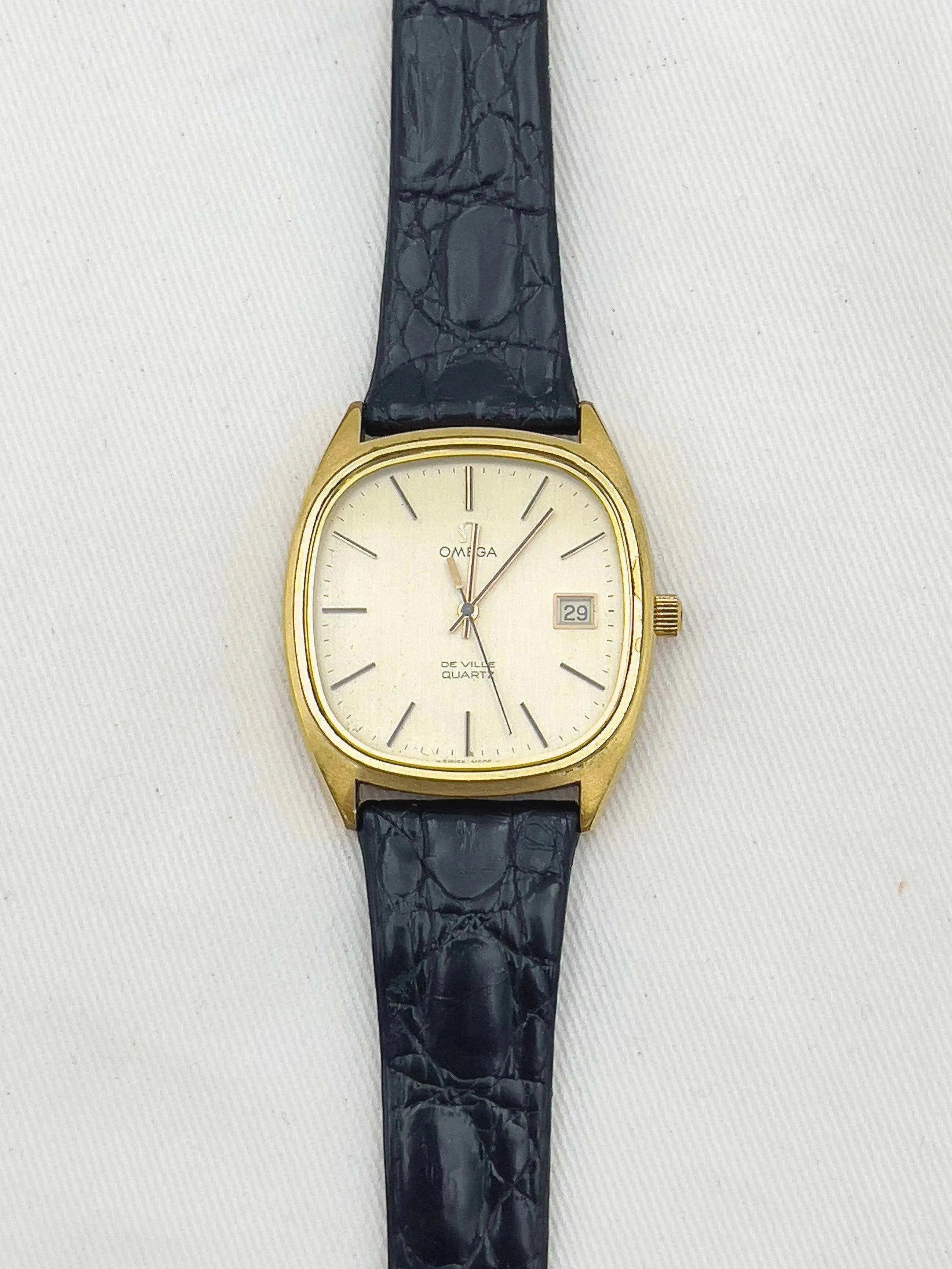 Omega - De Ville Gold date - 1976 - Atelier Victor Paris - Vintage Watch Shop Dubai