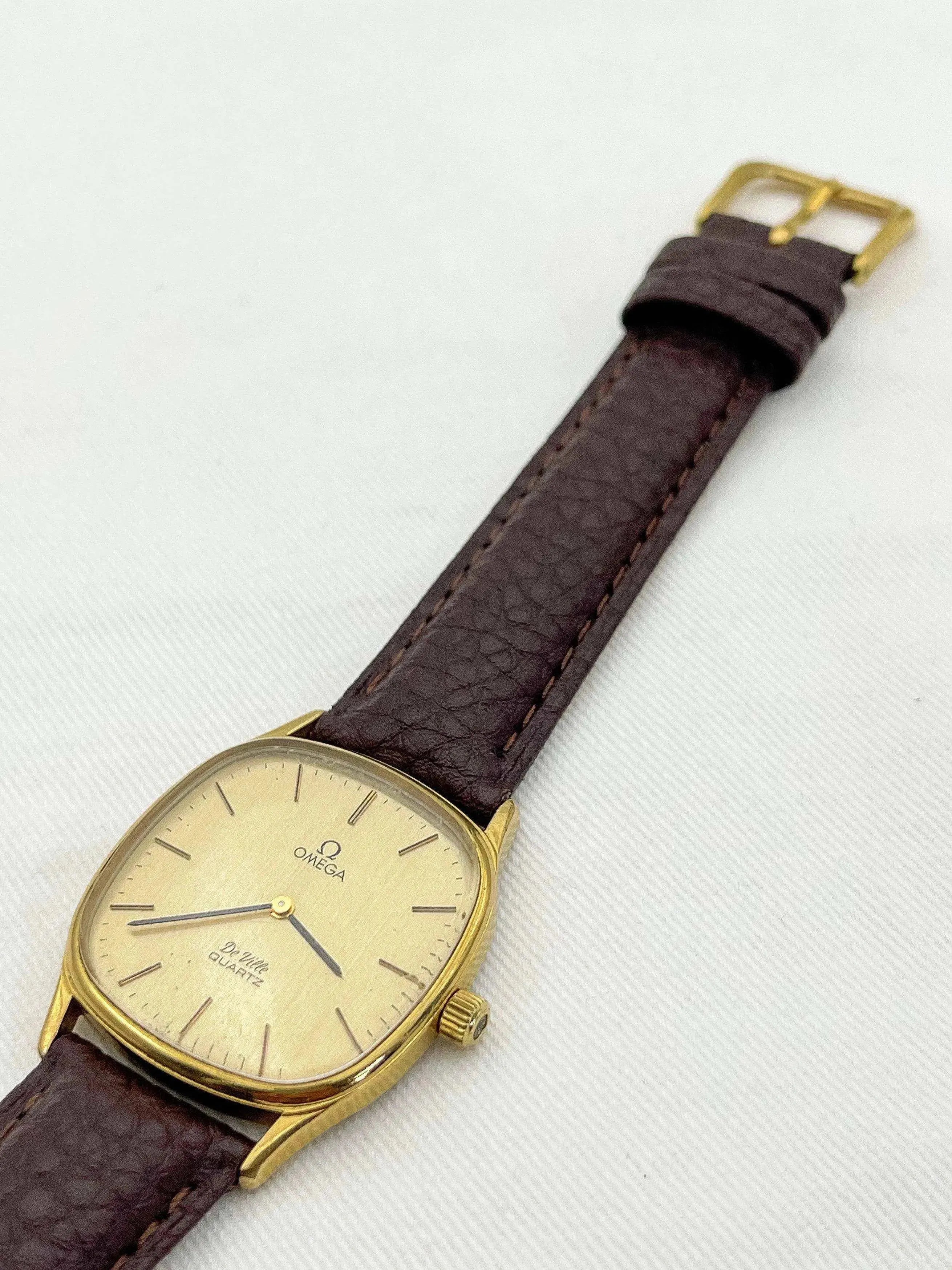 Omega - De Ville Gold Dial - 1979 - Atelier Victor Paris - Vintage Watch Shop Dubai