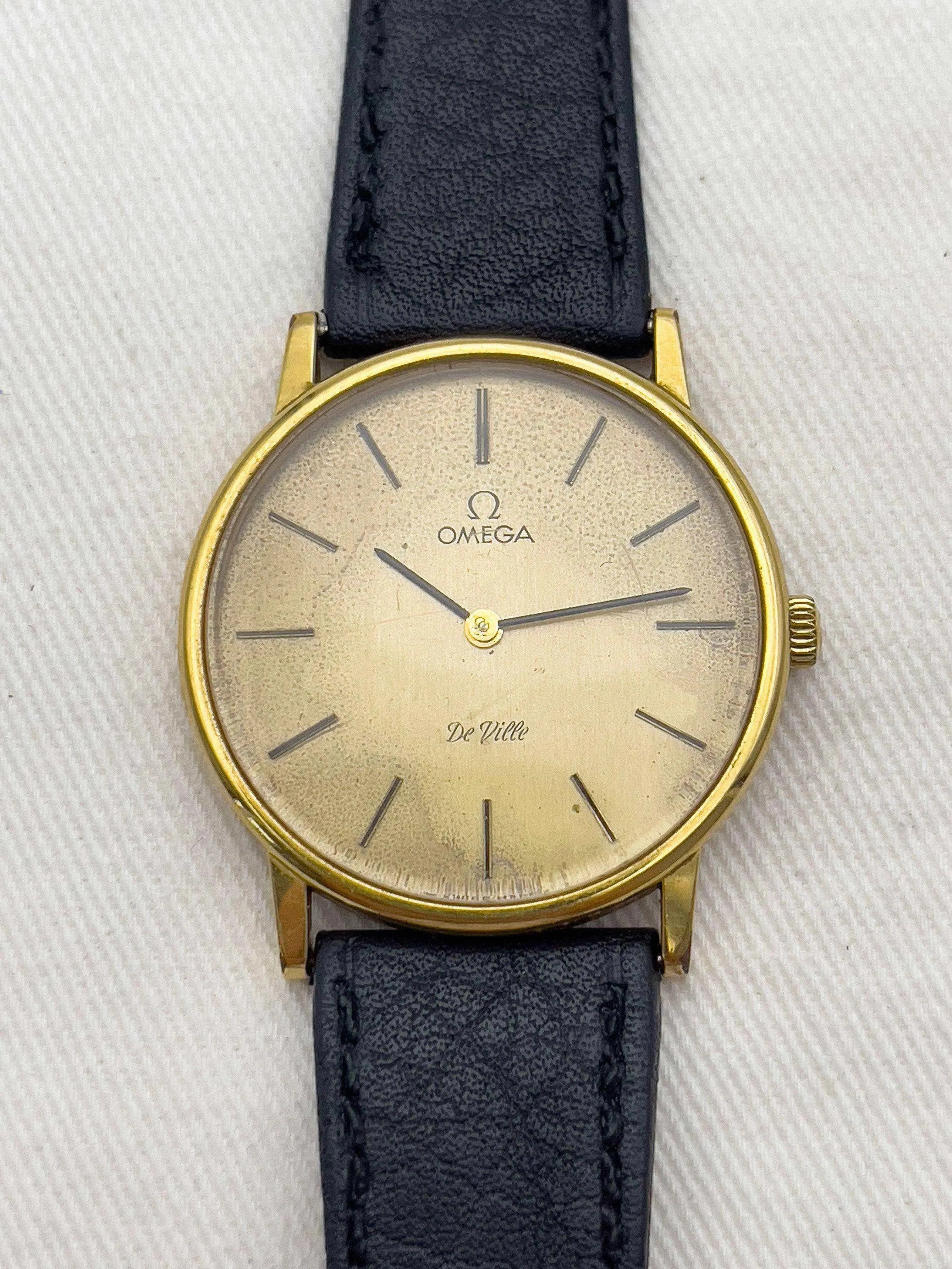 Omega - De Ville Gold Patiné - 1978 - Atelier Victor Paris - Vintage Watch Shop Dubai