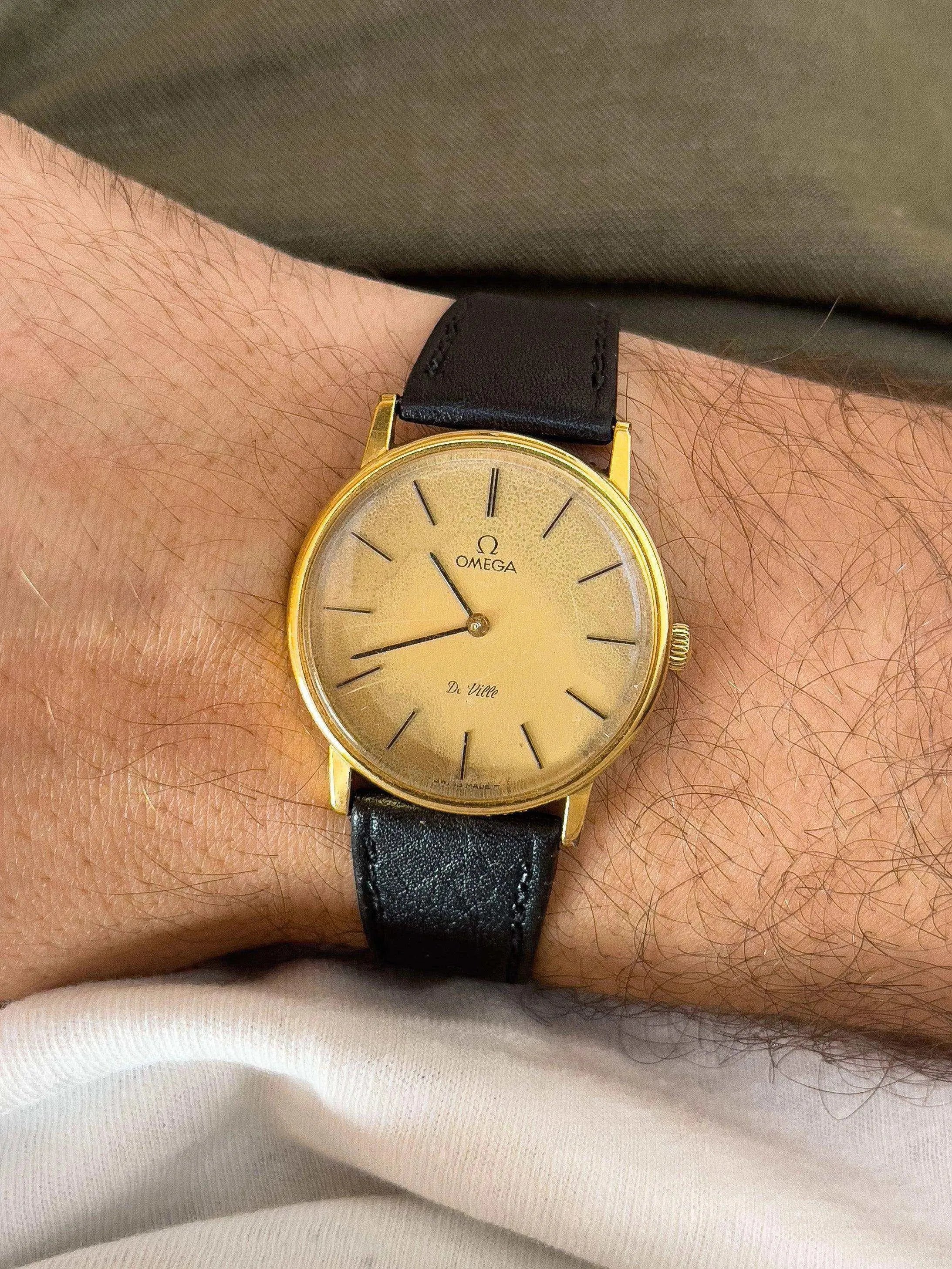 Omega - De Ville Gold Patiné - 1978 - Atelier Victor Paris - Vintage Watch Shop Dubai