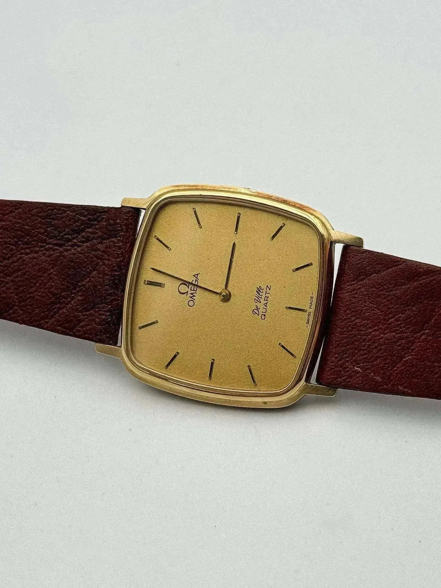 Omega - De Ville Gold Square - 1979 - Atelier Victor - Vintage  Shop