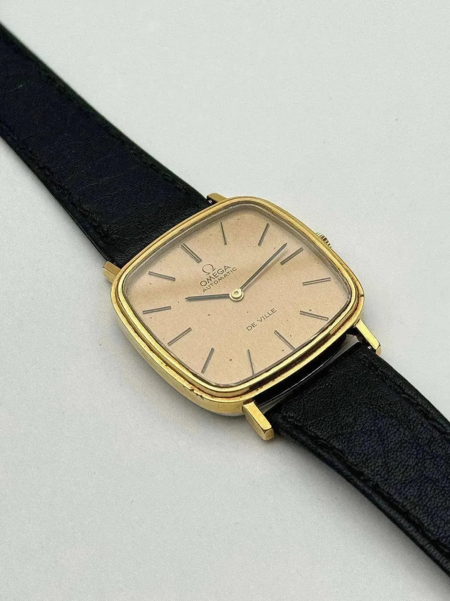 Omega - De Ville Gold Square Hand Winding - 1973 - Atelier Victor