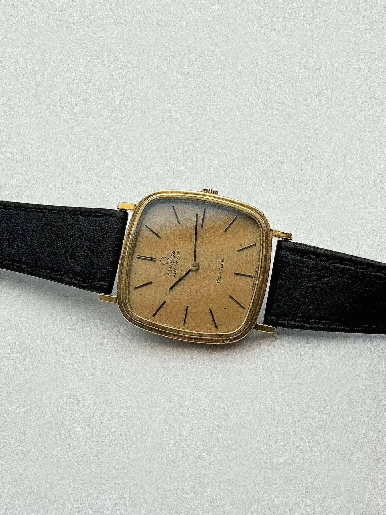 Omega - De Ville Gold Square Hand Winding - 1973 - Atelier Victor Paris - Vintage Watch Shop Dubai