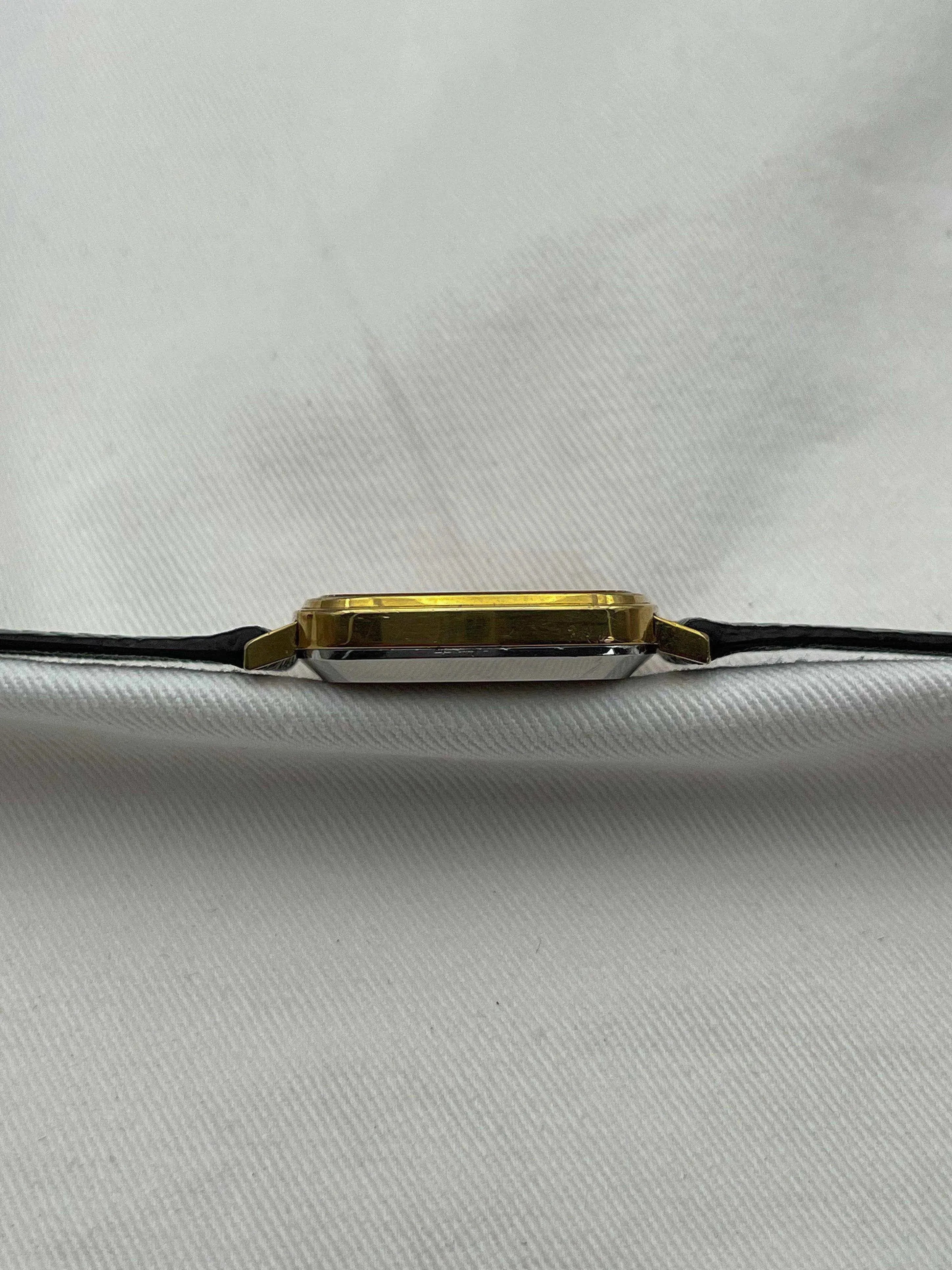 Omega - De Ville Gold Square Patina Quartz - 1977 - Atelier Victor Paris - Vintage Watch Shop Dubai