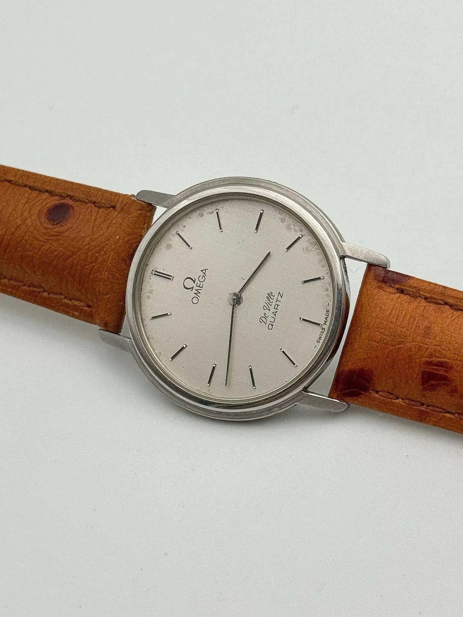 Omega - De Ville Grey Circle - 1970s - Atelier Victor Paris - Vintage Watch Shop Dubai