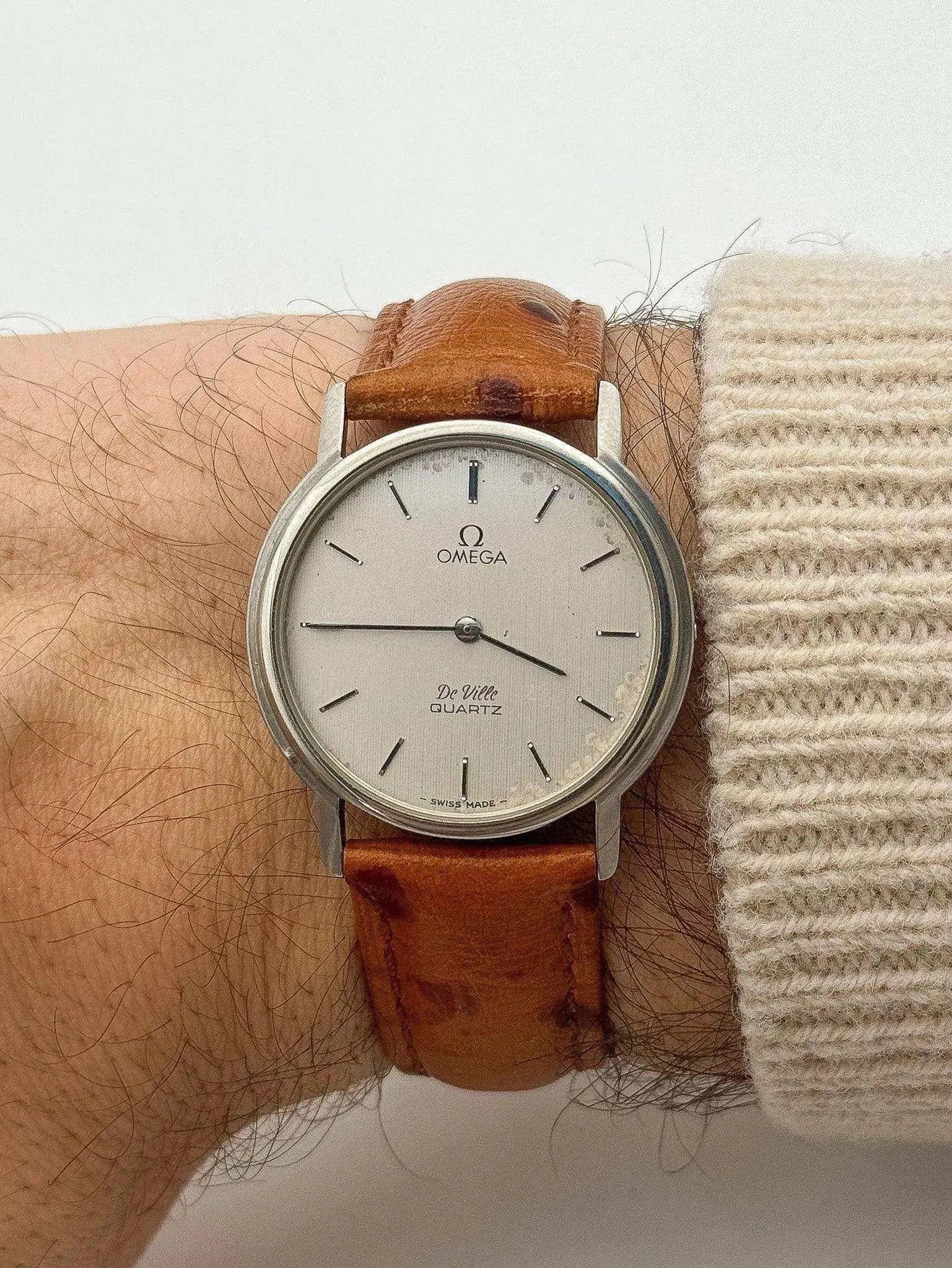 Omega - De Ville Grey Circle - 1970s - Atelier Victor Paris - Vintage Watch Shop Dubai