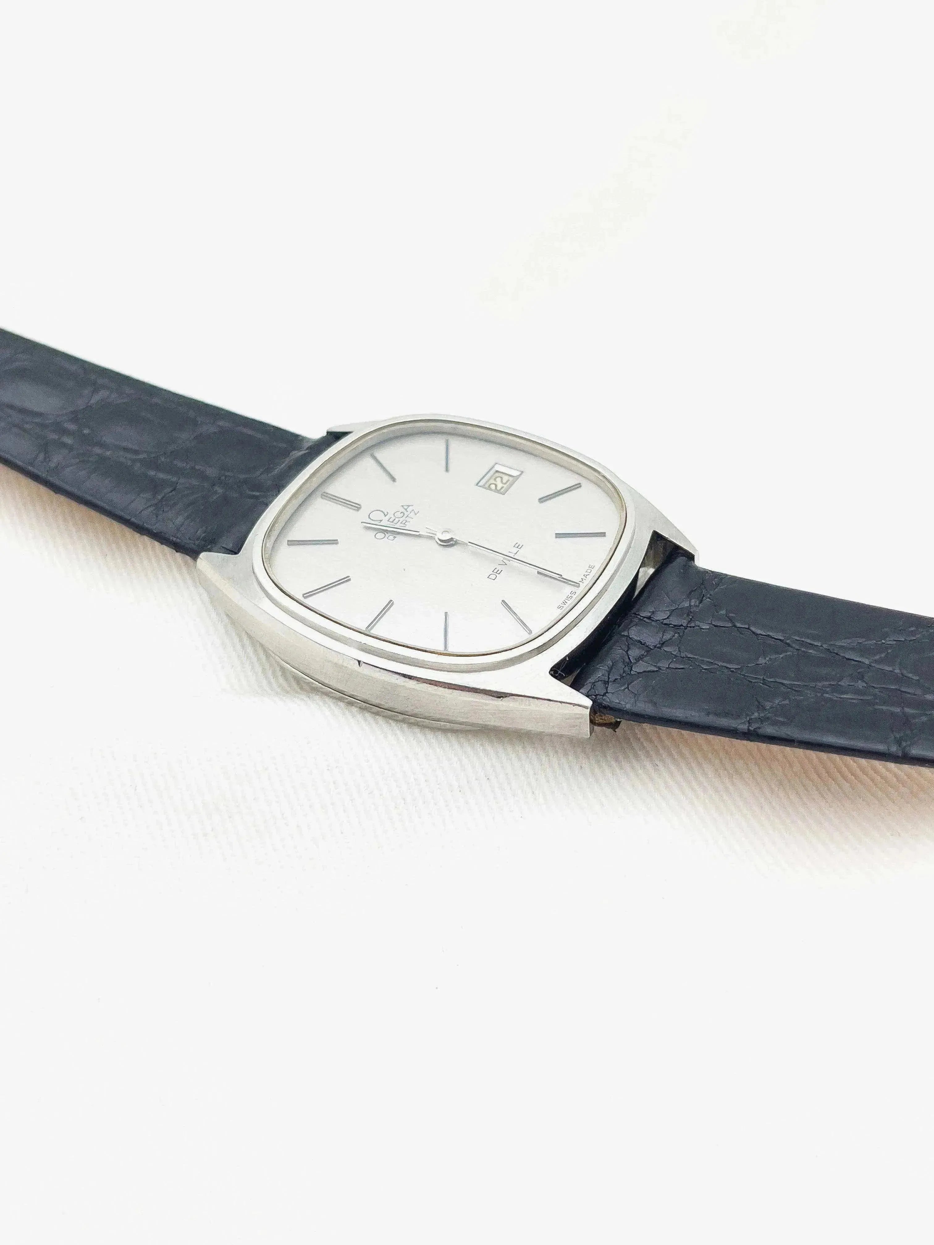Omega - De Ville Grey Dial Oversized - boîte - 1973 - Atelier Victor Paris - Vintage Watch Shop Dubai