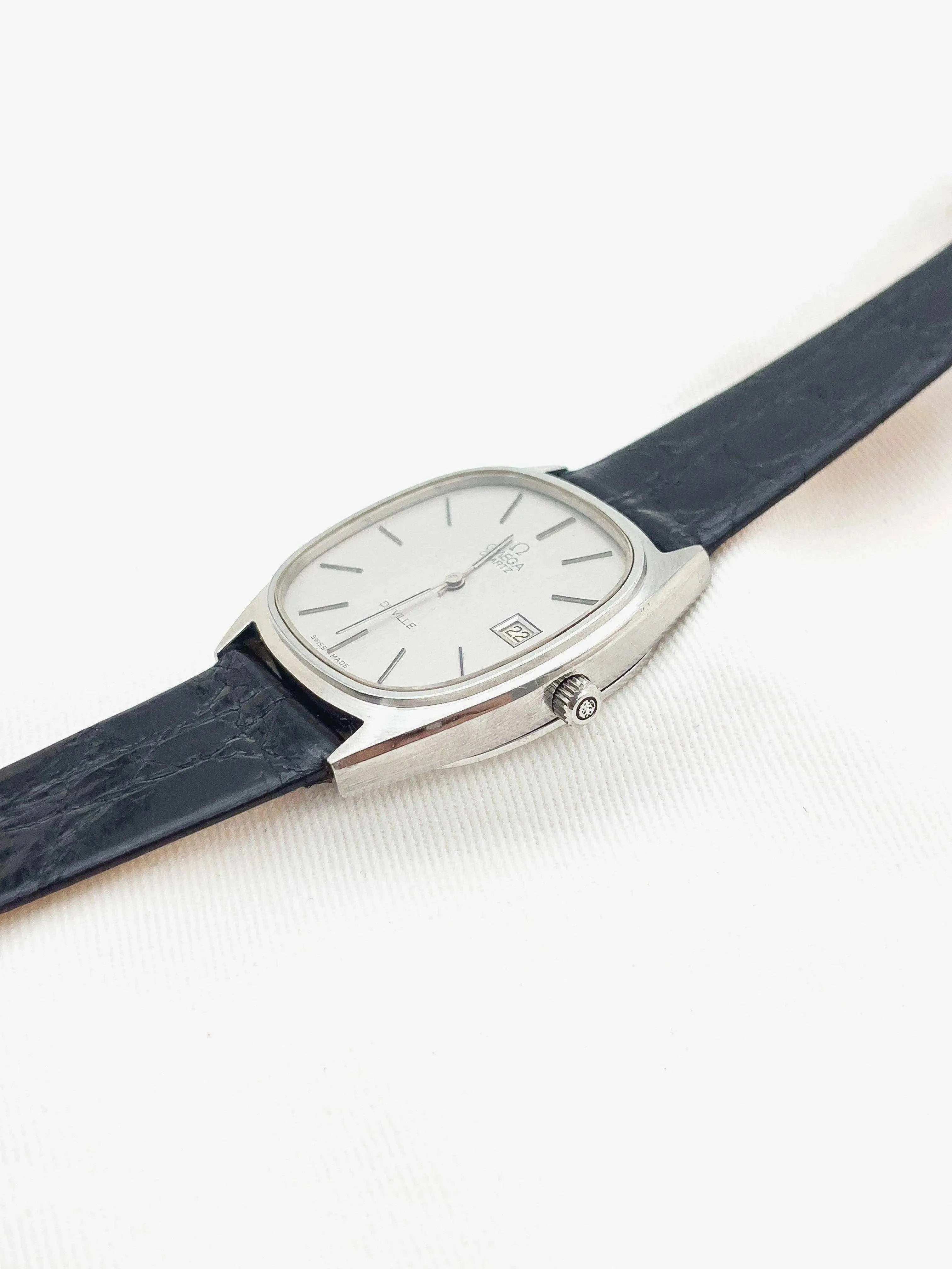 Omega - De Ville Grey Dial Oversized - boîte - 1973 - Atelier Victor Paris - Vintage Watch Shop Dubai