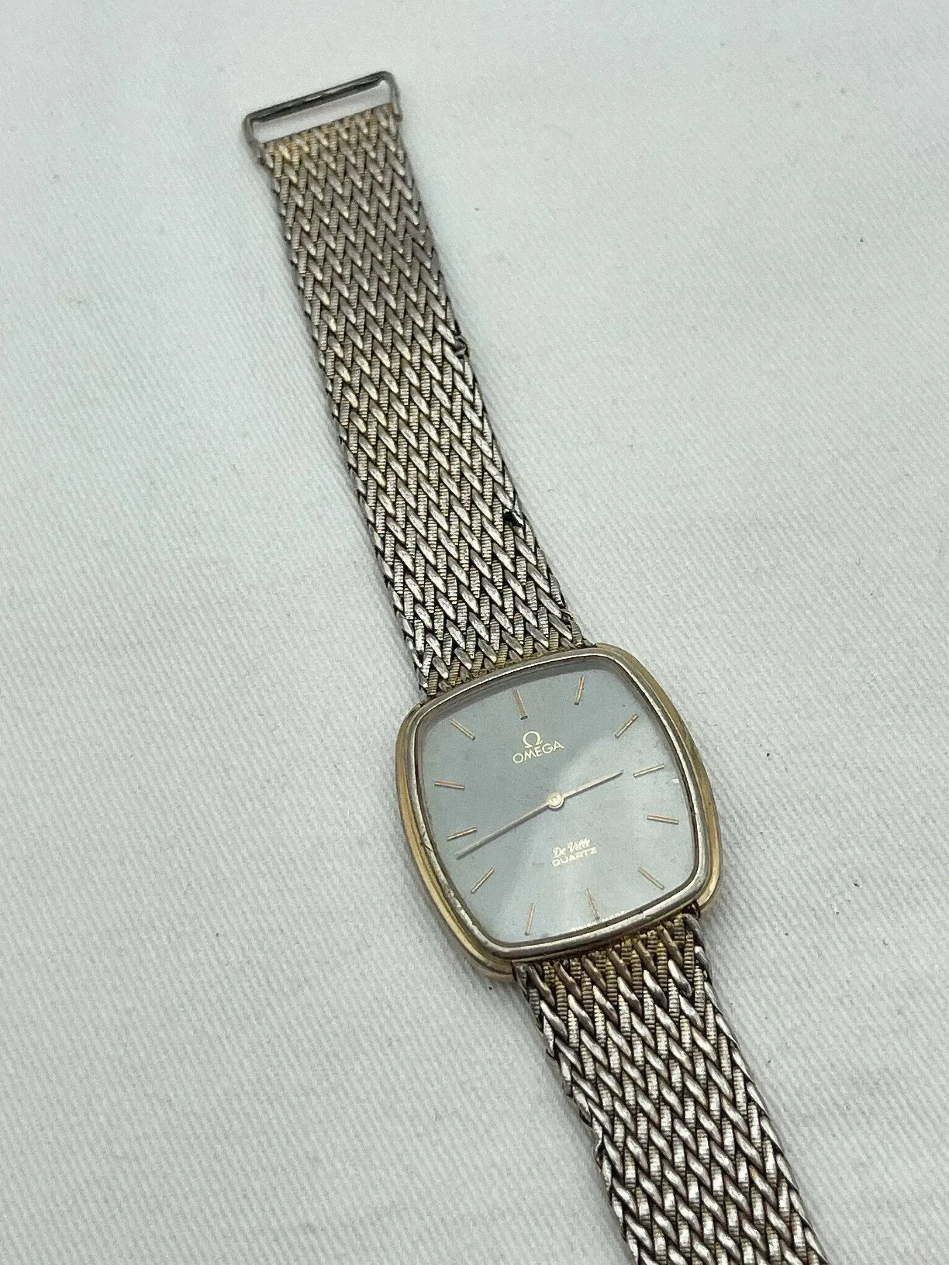 OMEGA De Ville シルバー 手巻き***** OMEGA DE VILLE SILVER - Circa 1973 - 1 year warranty