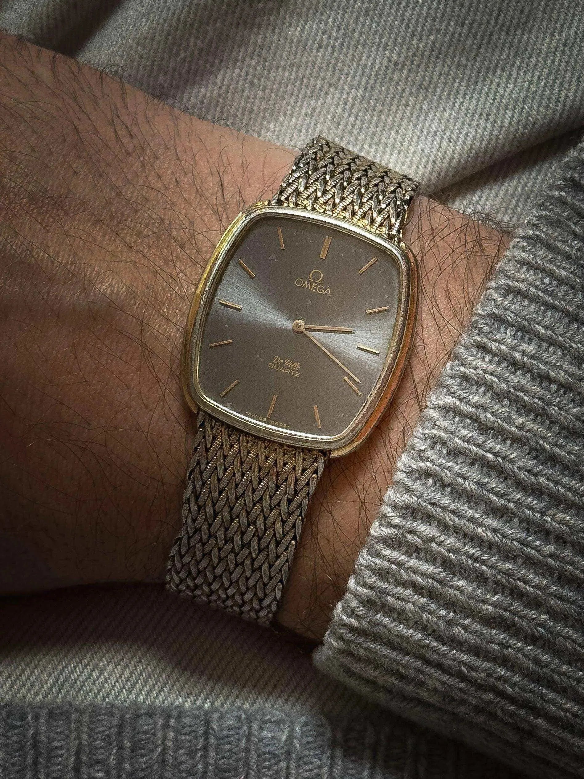 Omega - De Ville Grey Maille - 1970’s - Atelier Victor - Vintage  Shop