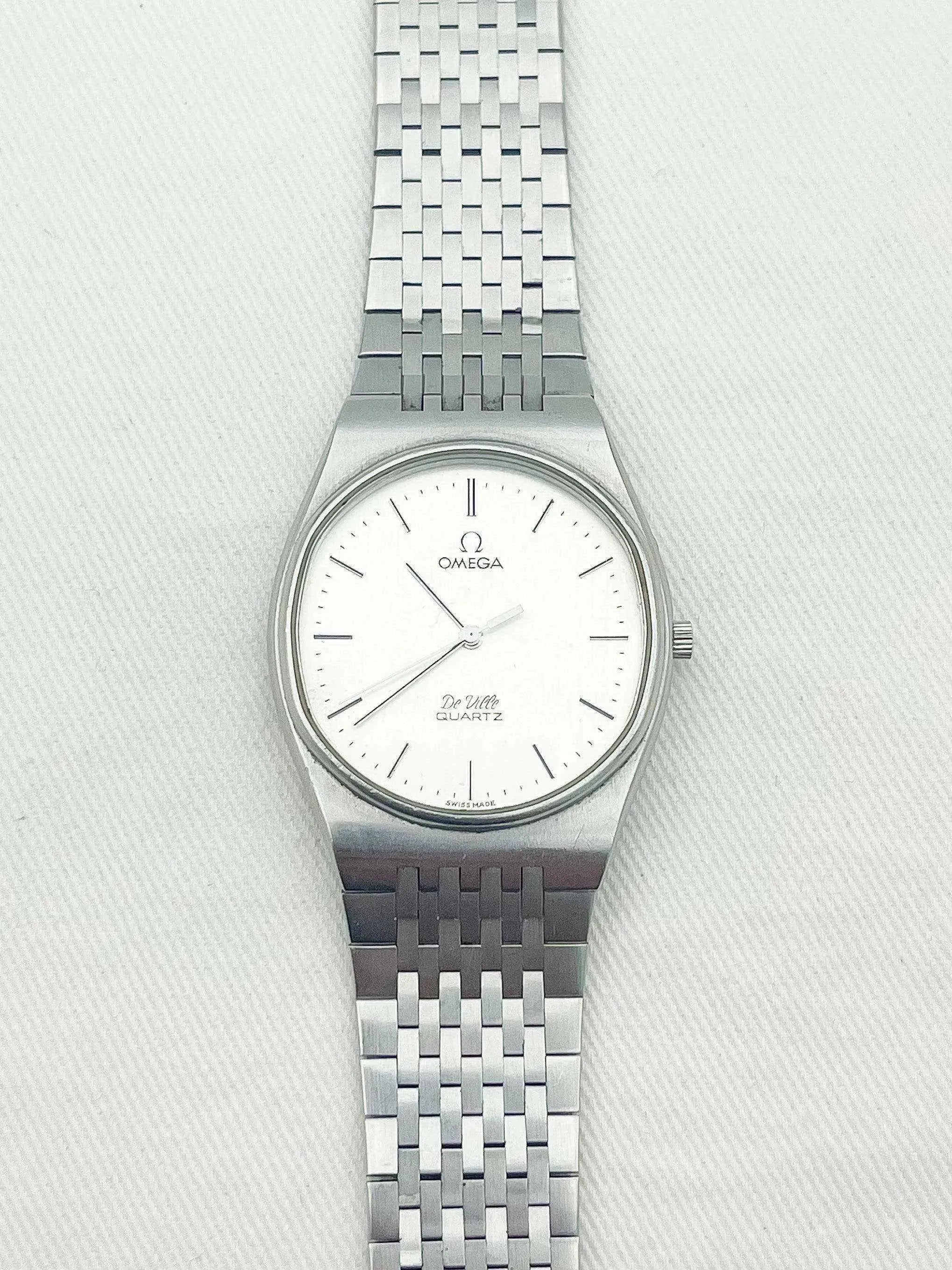 Omega - De Ville Grey Steel - 1979 - Atelier Victor Paris - Vintage Watch Shop Dubai
