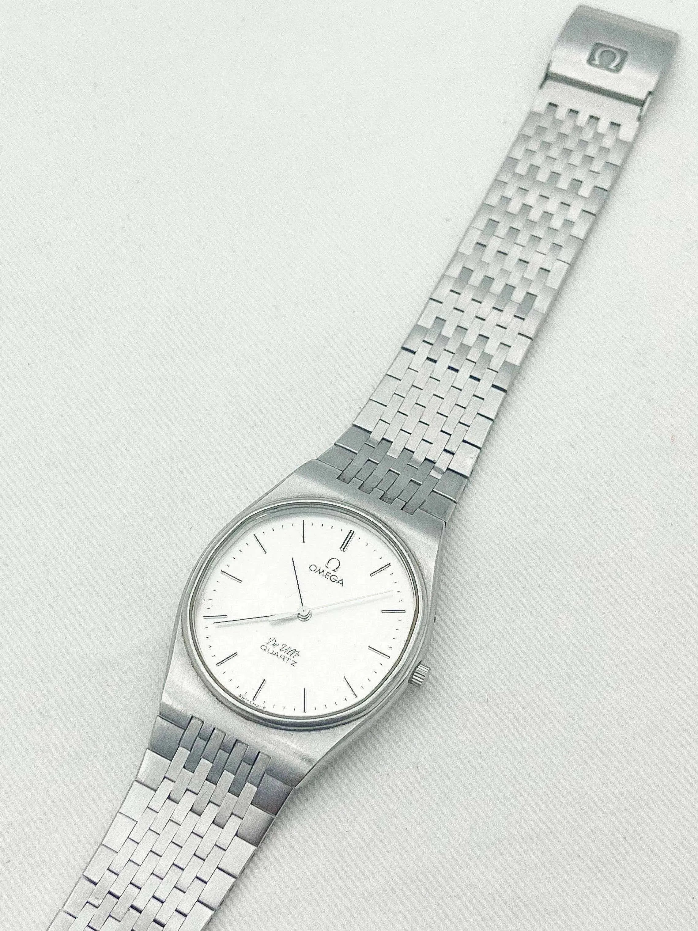 Omega - De Ville Grey Steel - 1979 - Atelier Victor Paris - Vintage Watch Shop Dubai