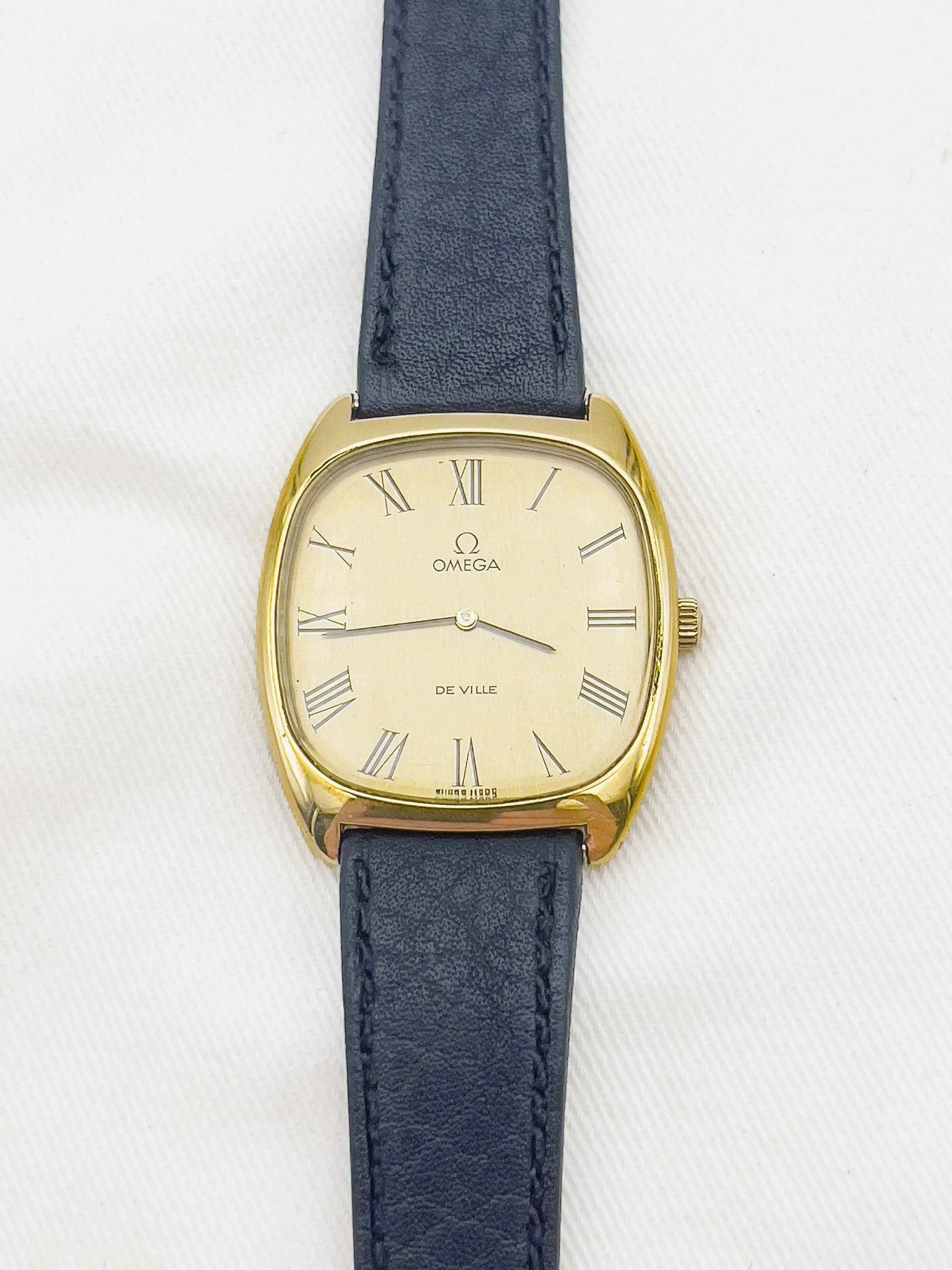 Omega - De Ville Index Romain Gold - 1975 - Atelier Victor - Vintage  Shop