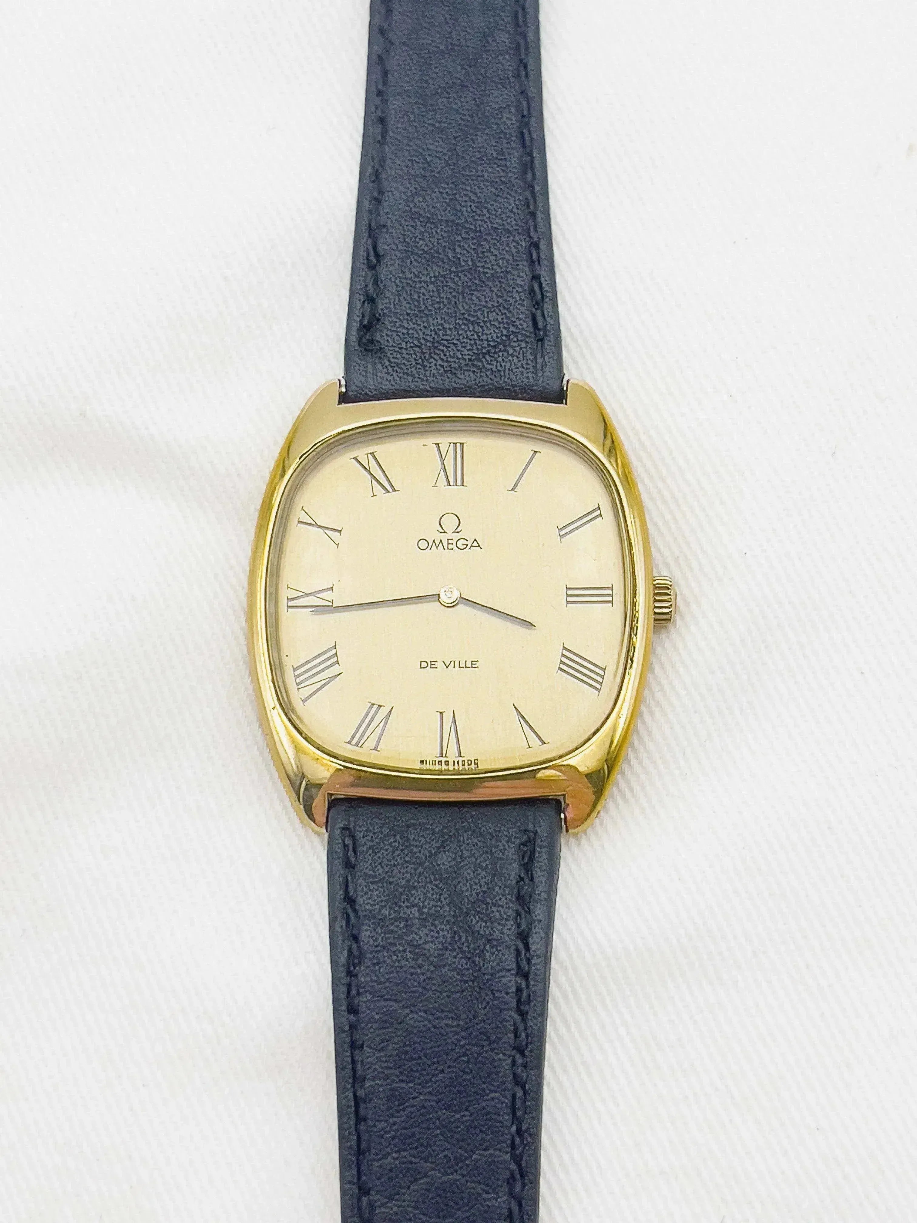 Omega - De Ville Index Romain Gold - 1975 - Atelier Victor - Vintage  Shop
