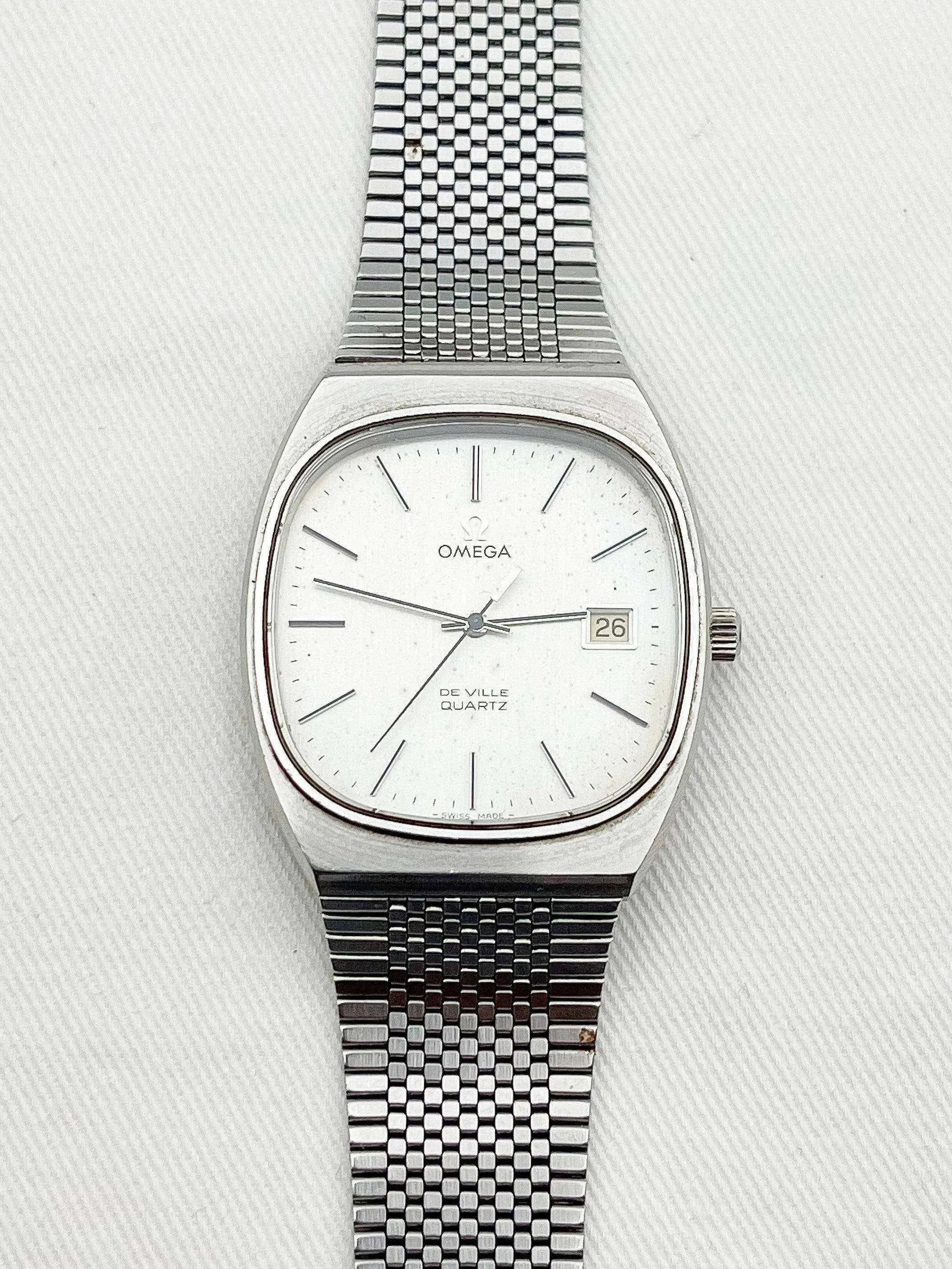 Omega - De Ville Maille Oversized - 1976 - Atelier Victor Paris - Vintage Watch Shop Dubai