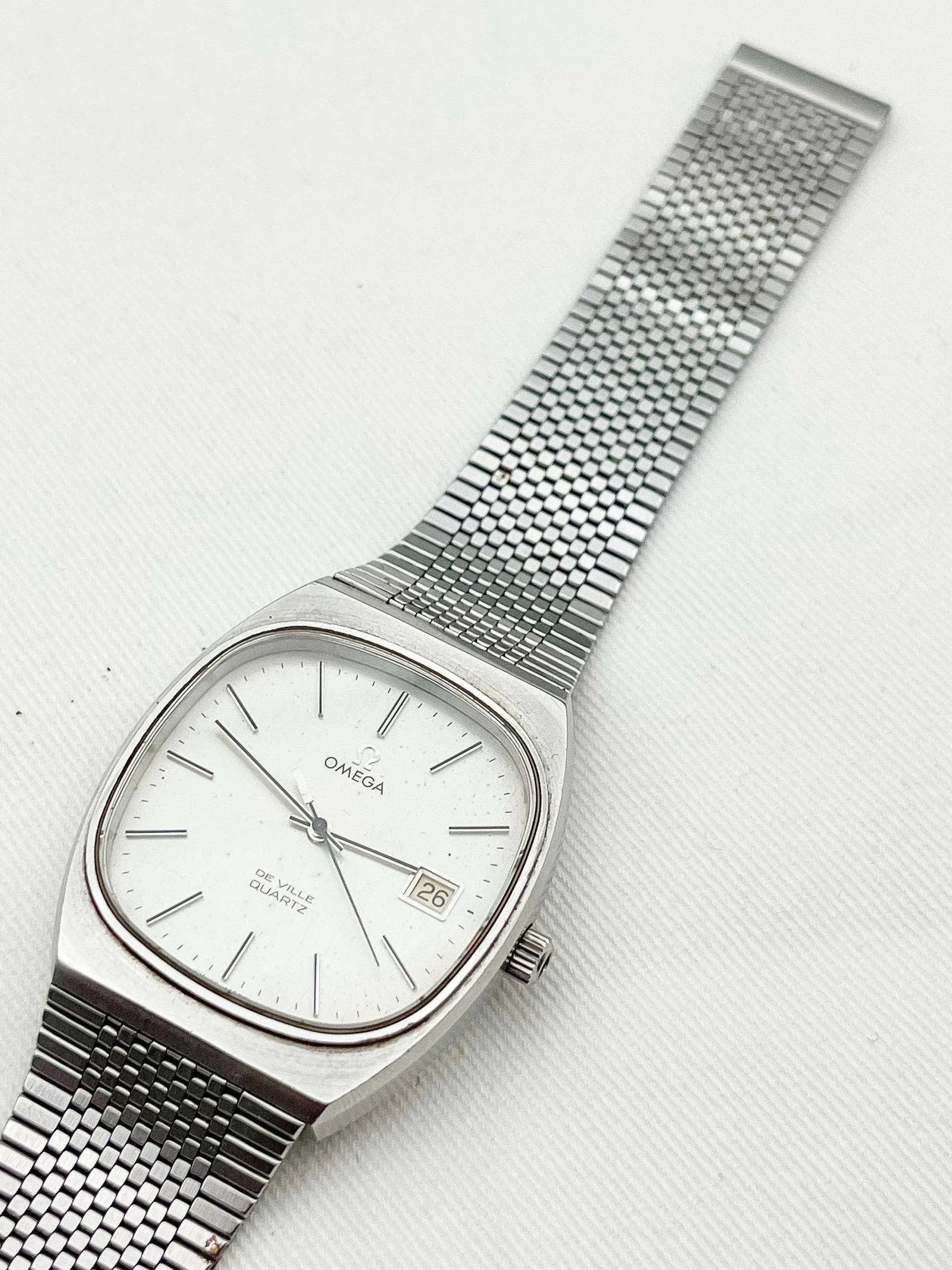 Omega - De Ville Maille Oversized - 1976 - Atelier Victor Paris - Vintage Watch Shop Dubai