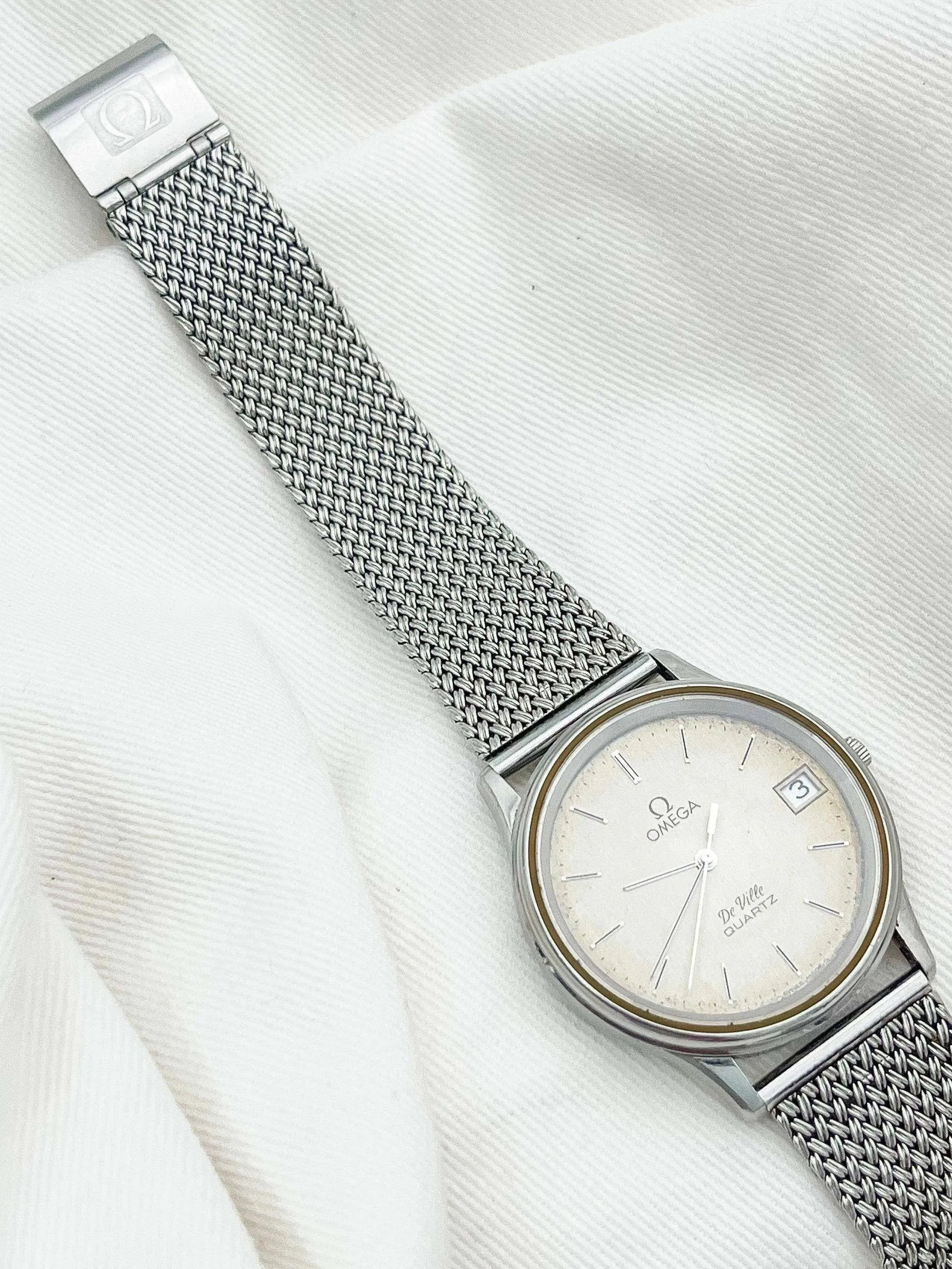 Omega - De Ville Milanaise Date - 1978 - Atelier Victor Paris - Vintage Watch Shop Dubai