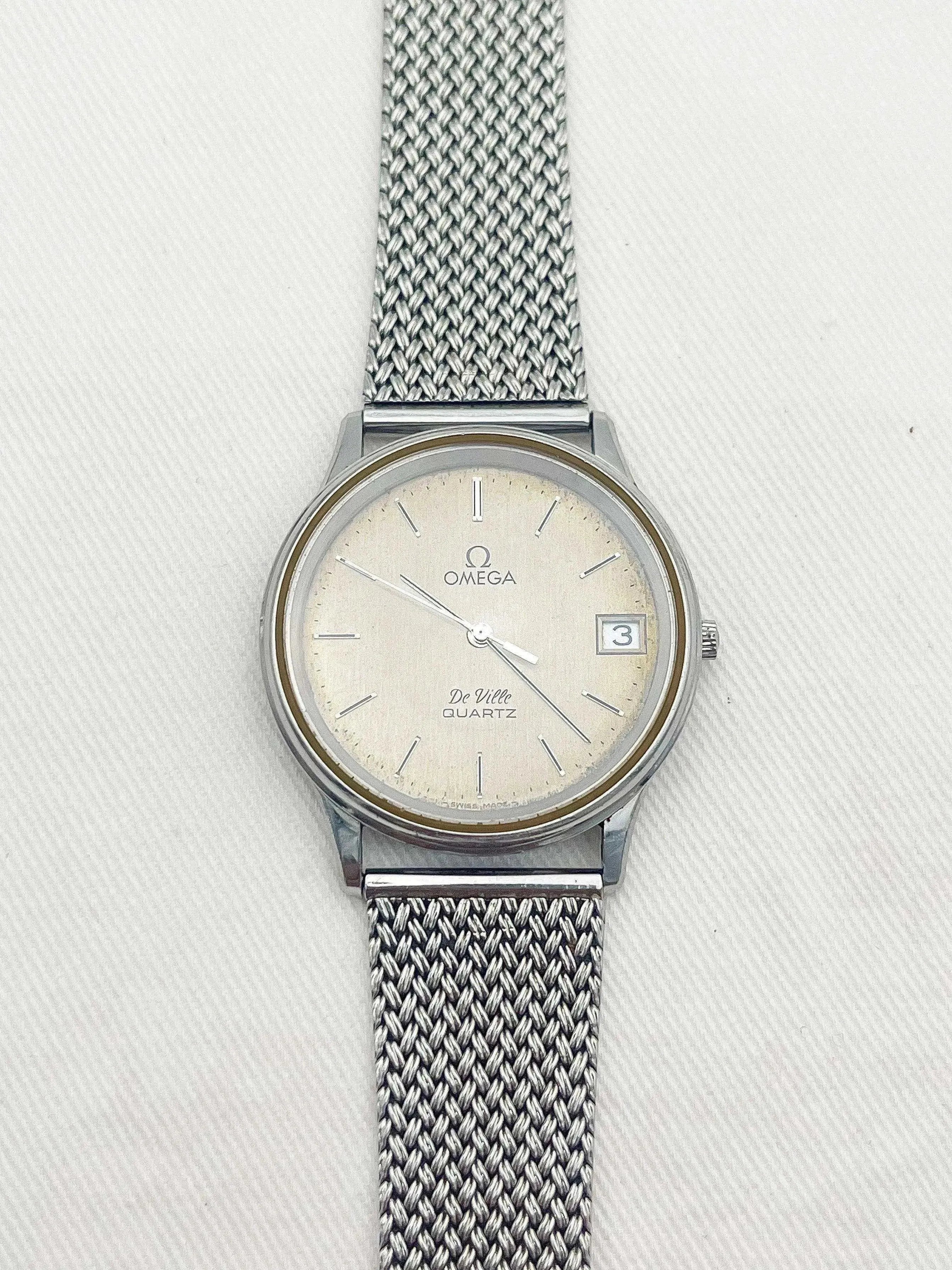 Omega - De Ville Milanaise Date - 1978 - Atelier Victor Paris - Vintage Watch Shop Dubai