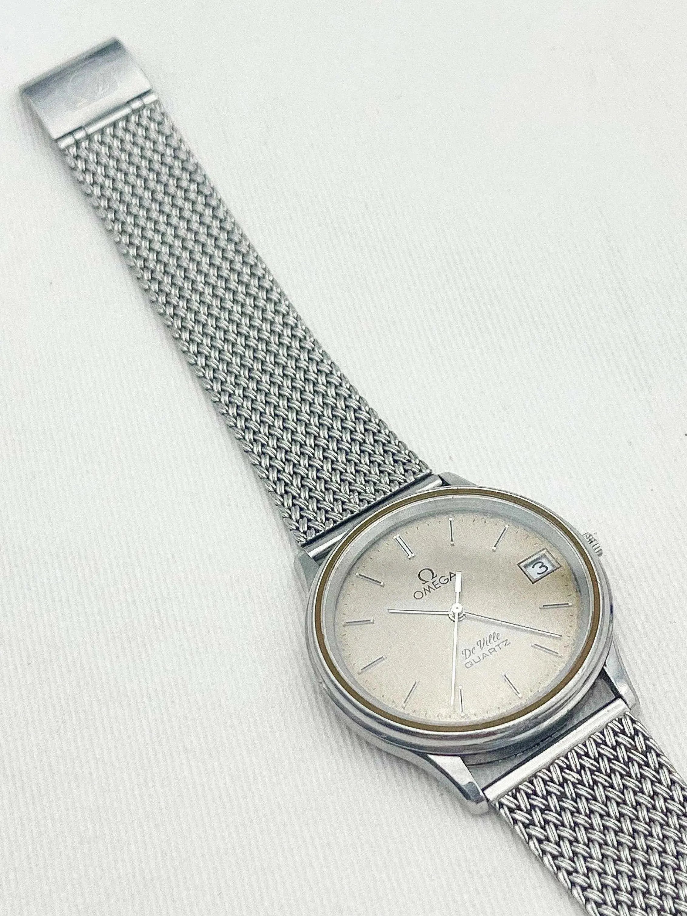 Omega - De Ville Milanaise Date - 1978 - Atelier Victor Paris - Vintage Watch Shop Dubai